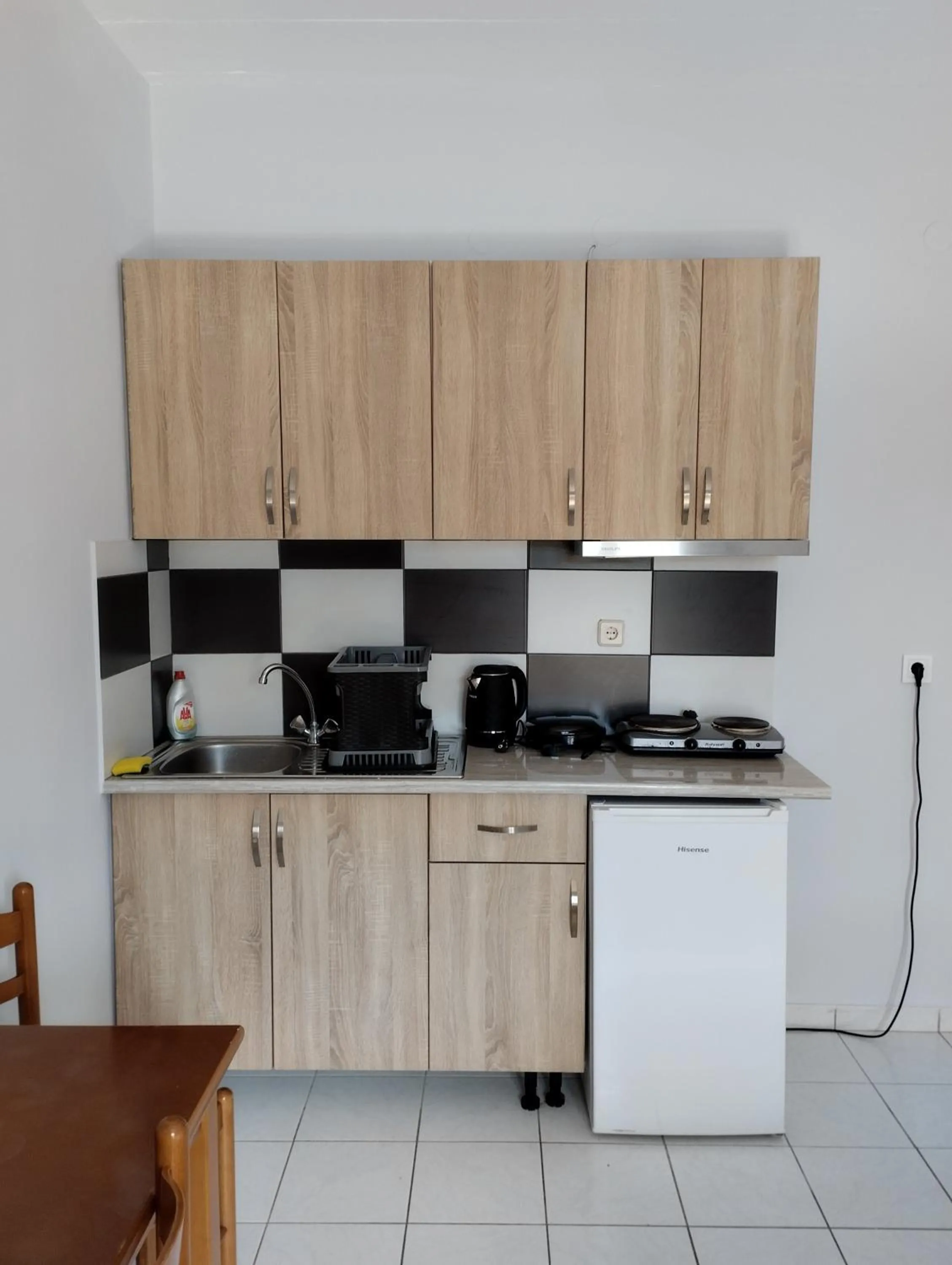 Kitchen or kitchenette in Asteras Studios