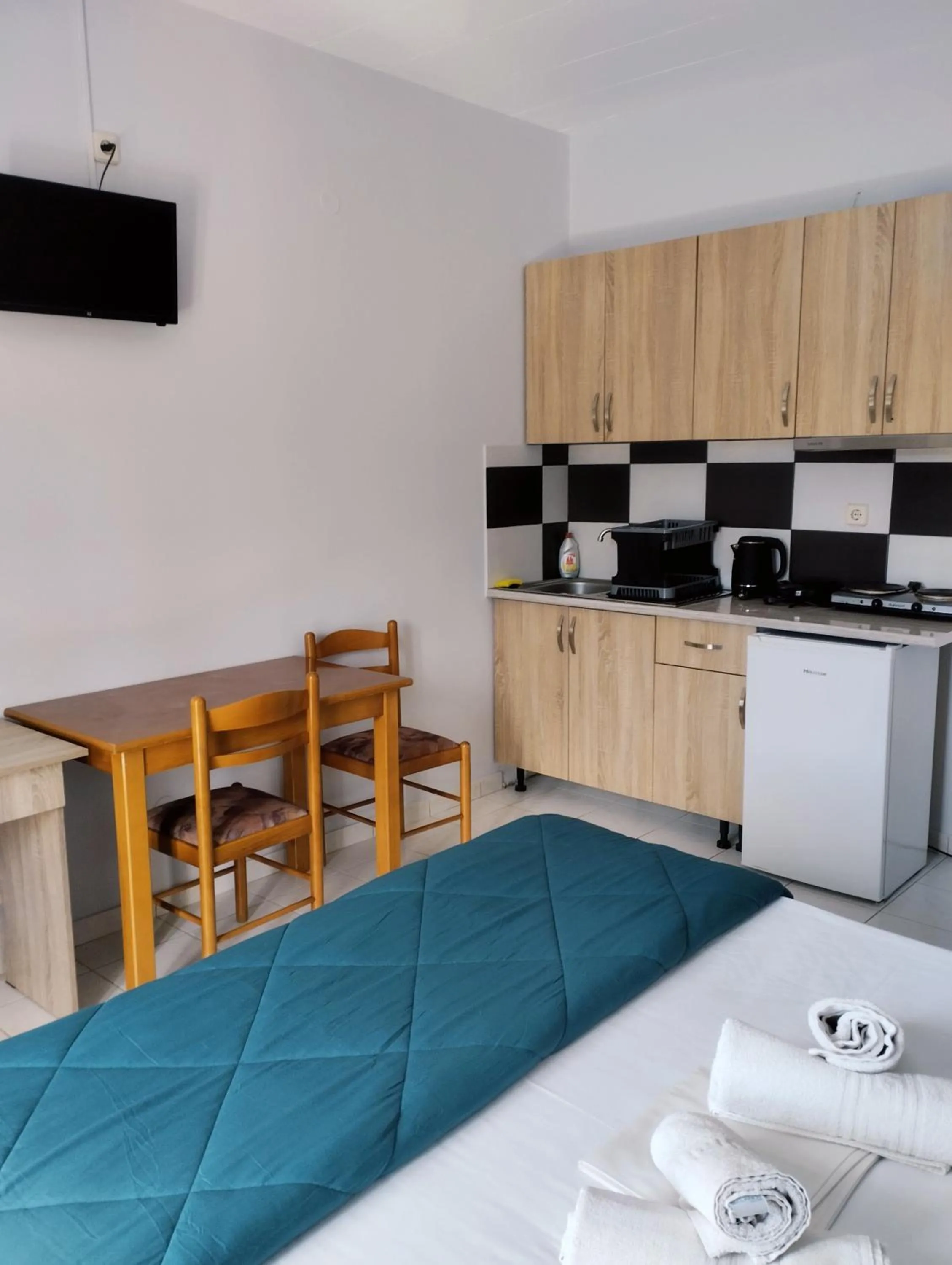 Kitchen or kitchenette in Asteras Studios
