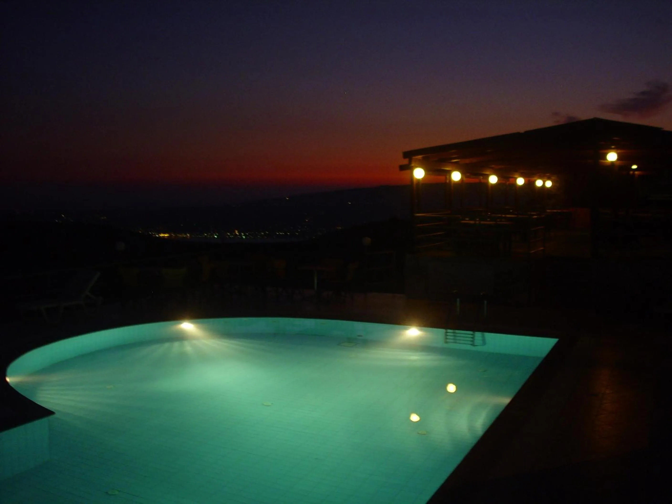 Swimming pool in Asteras Studios