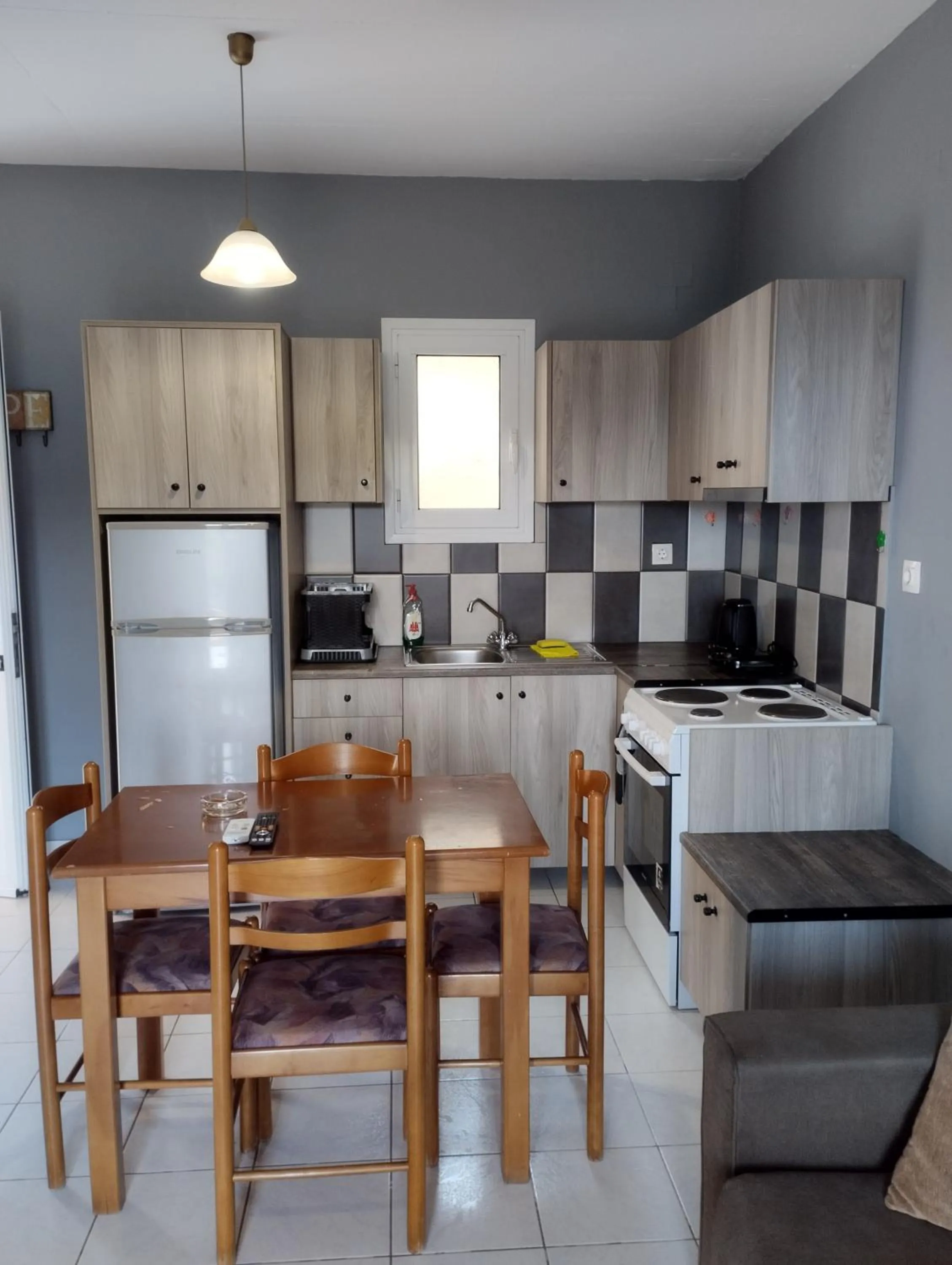 Kitchen or kitchenette in Asteras Studios