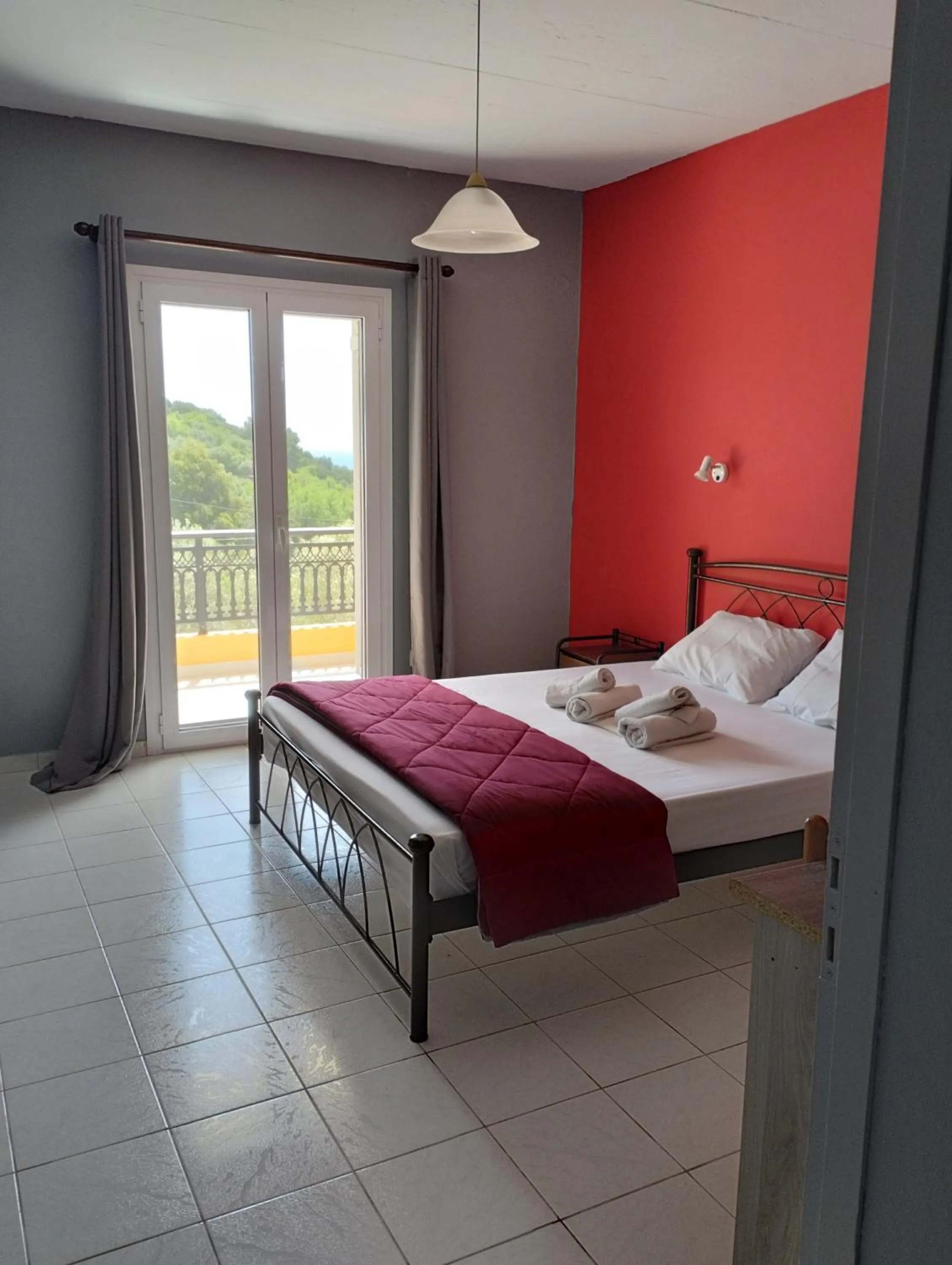 Bedroom, Bed in Asteras Studios