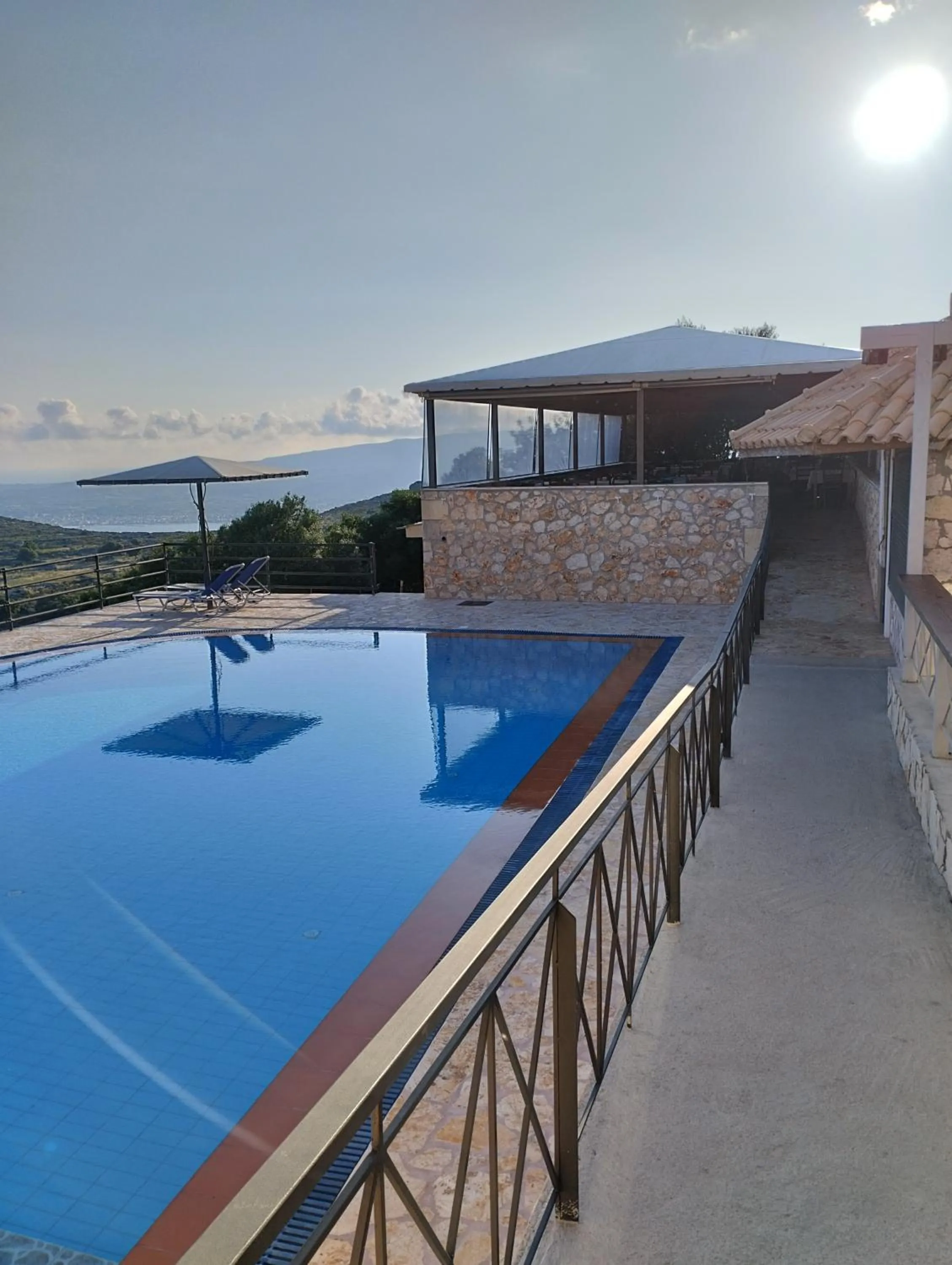Swimming pool in Asteras Studios