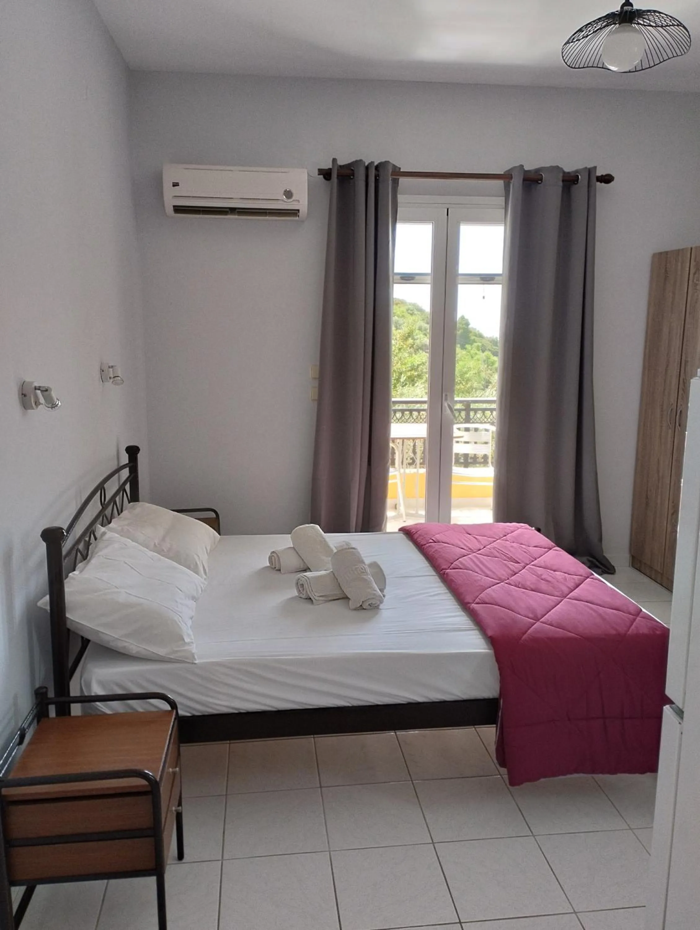 Bed in Asteras Studios