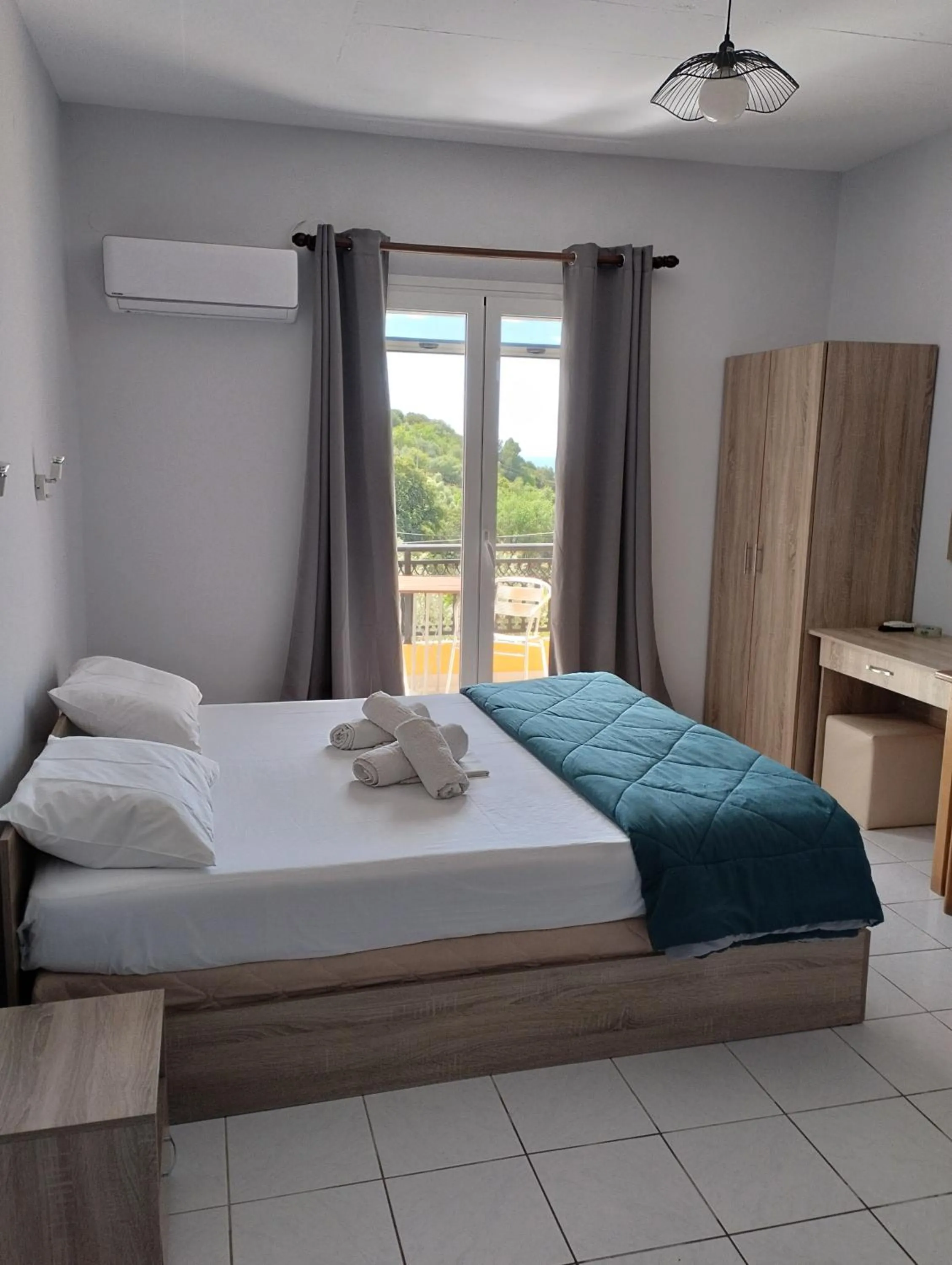 Bed in Asteras Studios