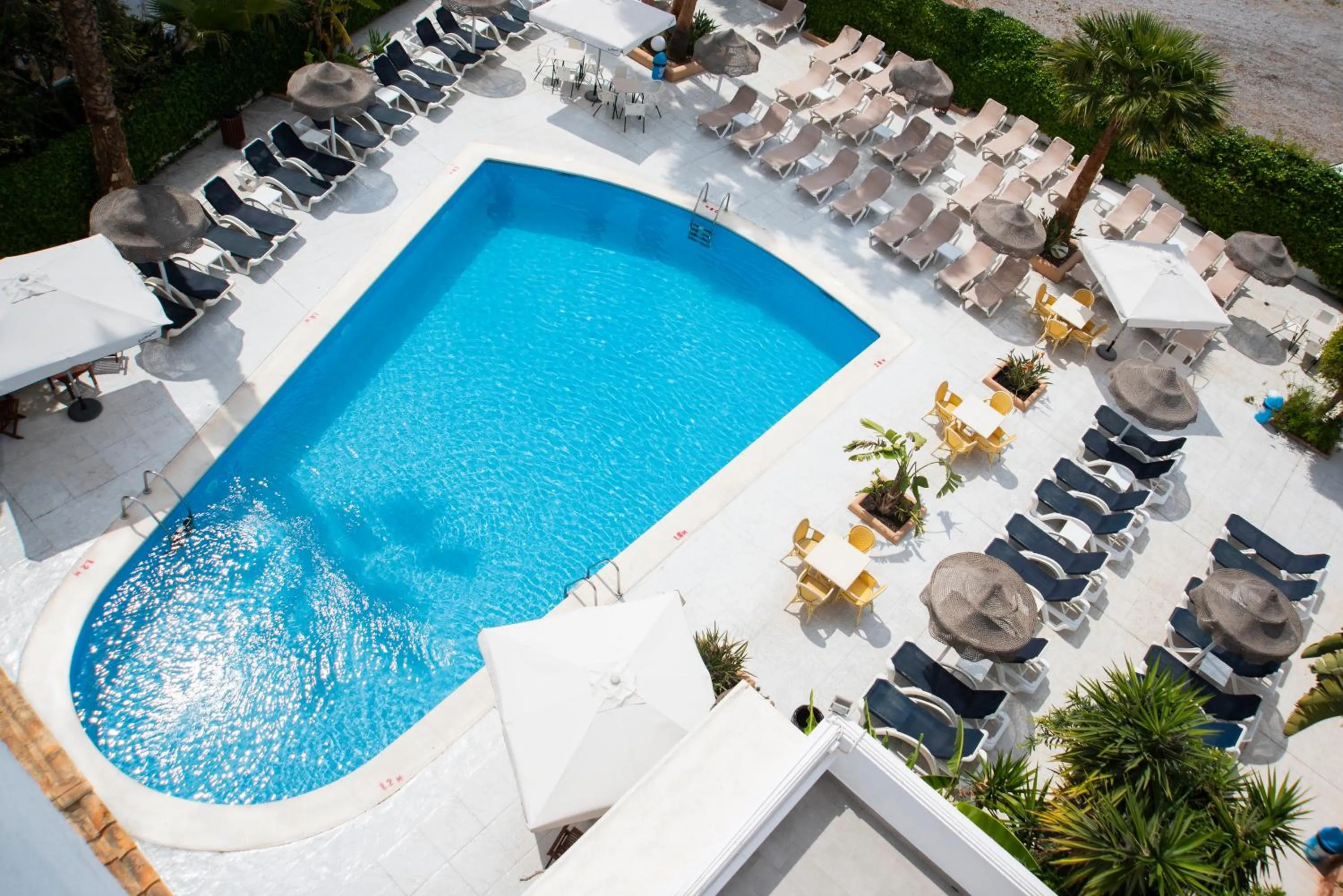 Swimming pool in Hostal Mar y Huerta