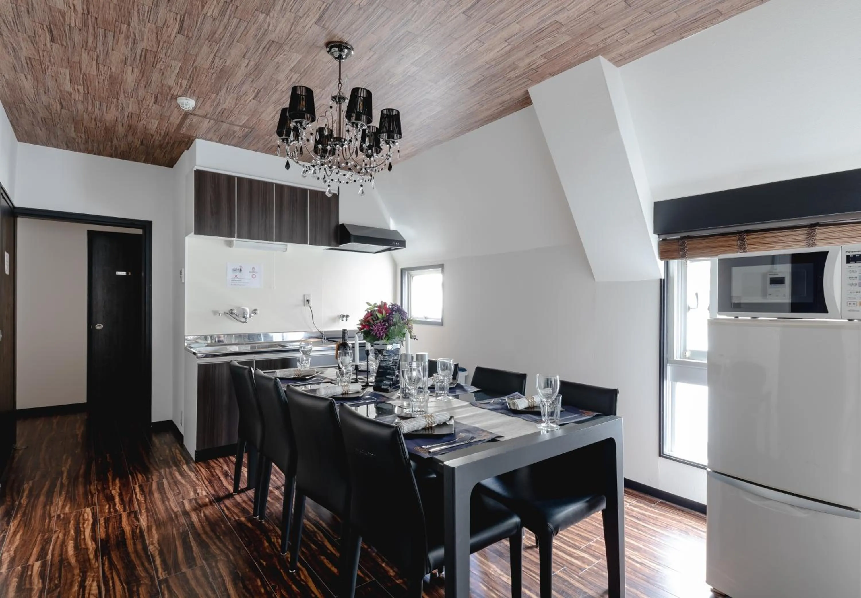 Dining area in Fuji Heights Hotel