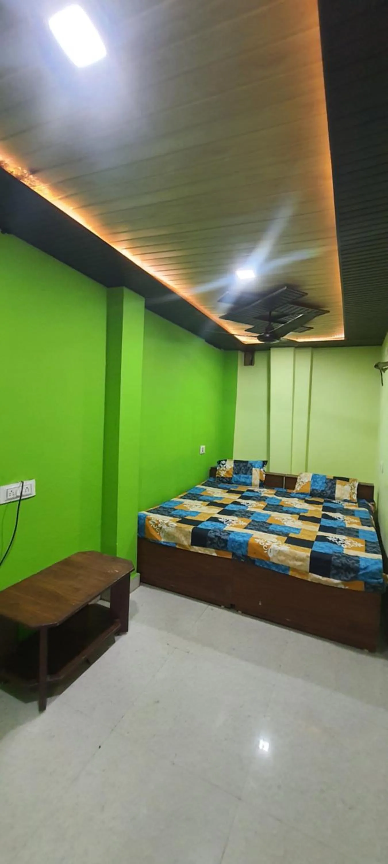 Bed in Hotel vidhata