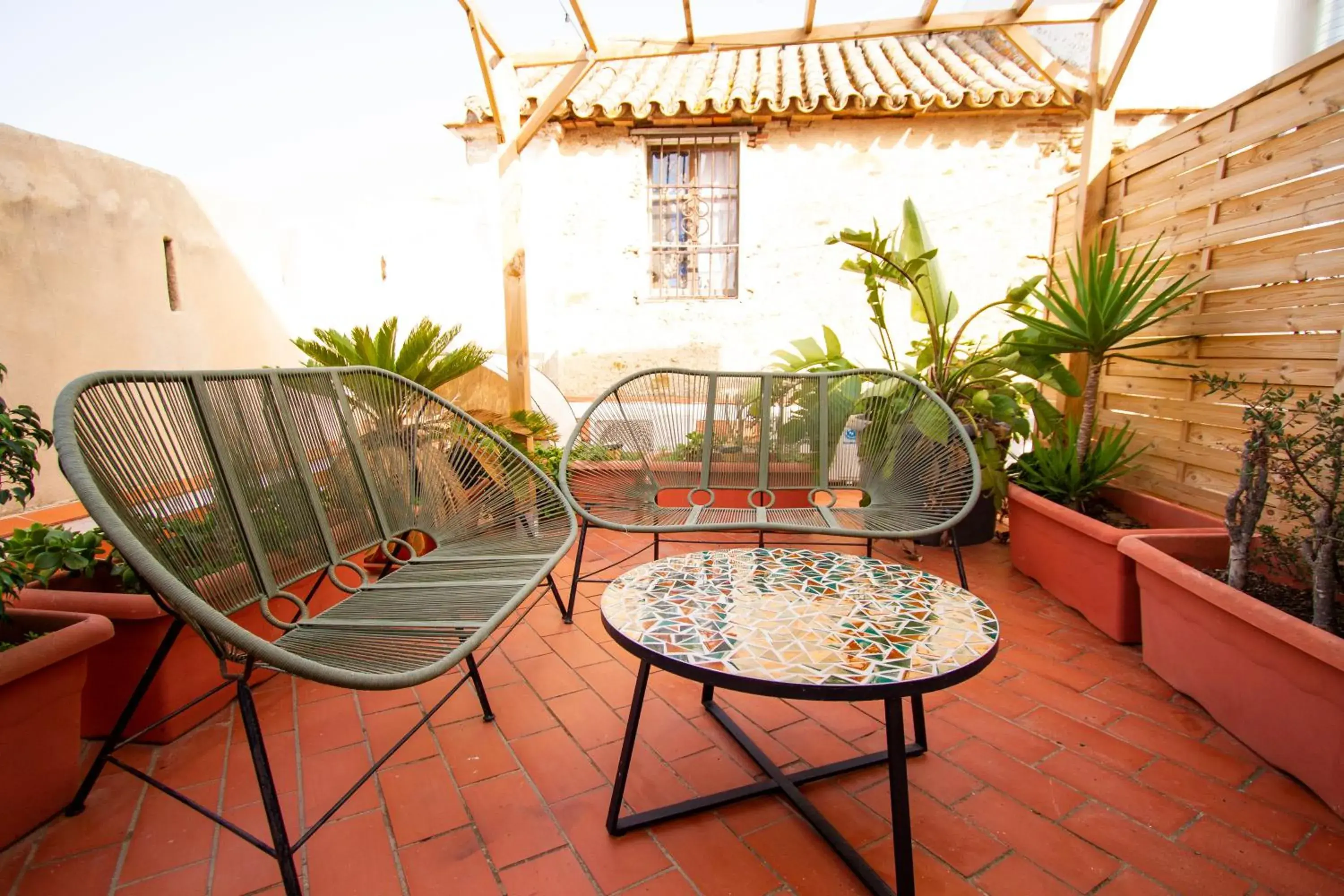 Double or Twin Room with Terrace in Alameda Hostal Boutique Double or Twin Room with Terrace in Alameda Hostal Boutique