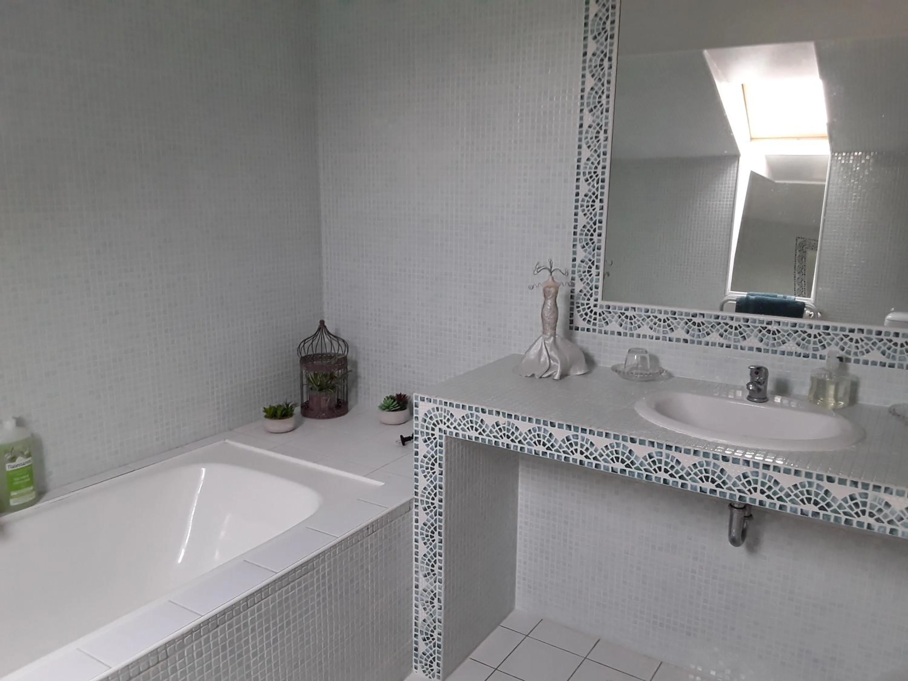 Bathroom in La Belvinière Chambres et table d'hôtes