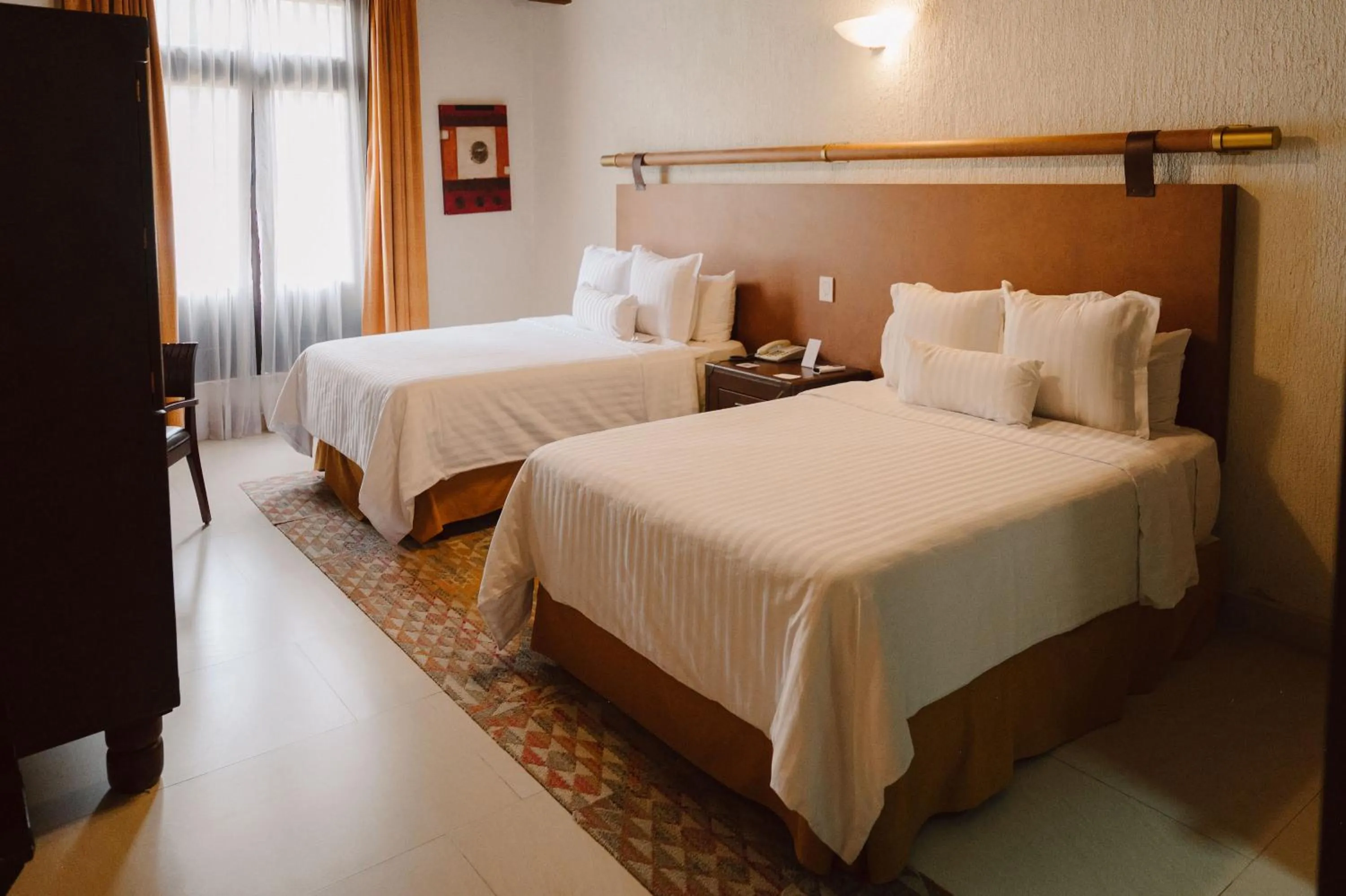 Bed in Hotel Hacienda la Venta