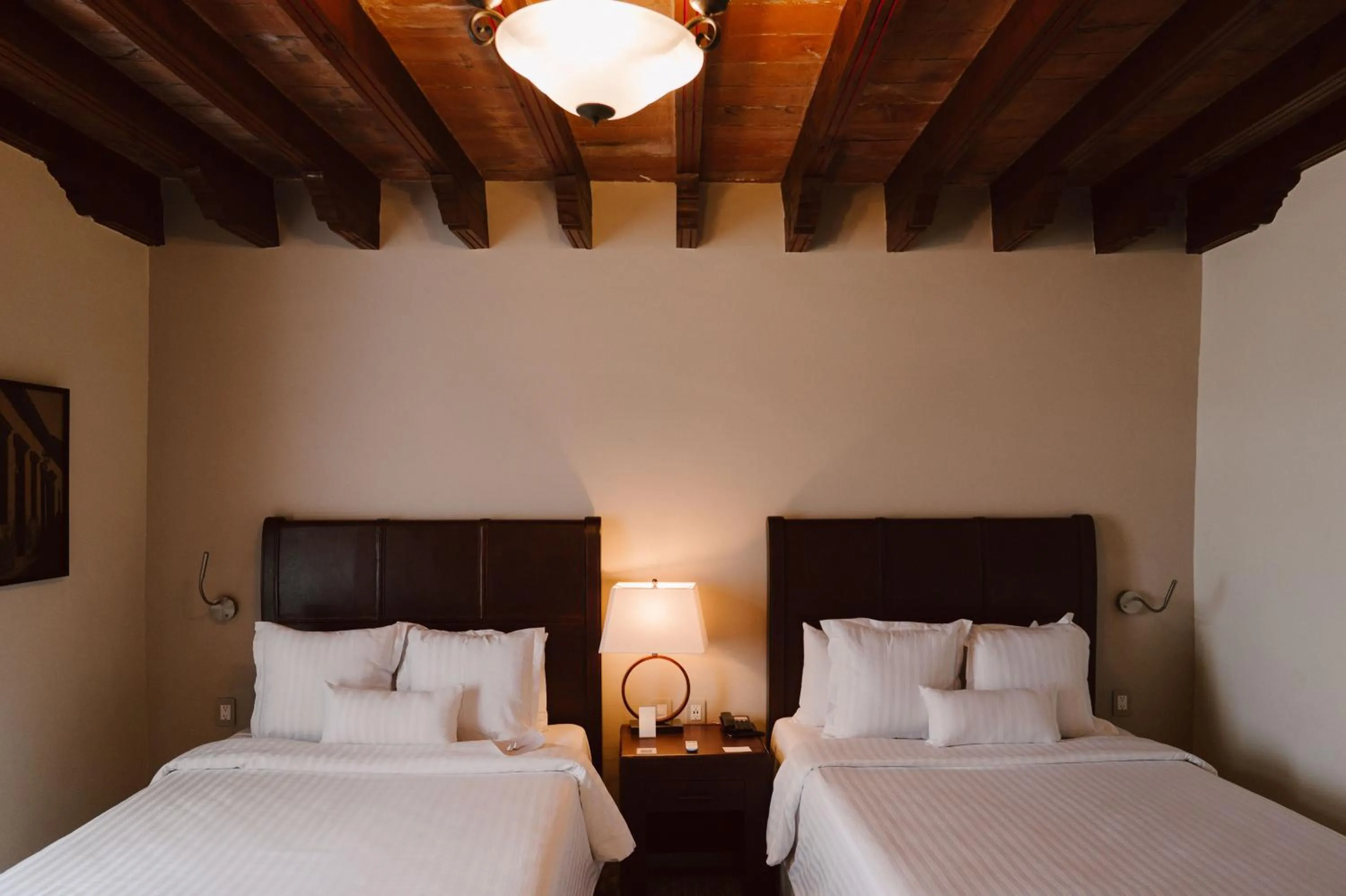 Bed in Hotel Hacienda la Venta