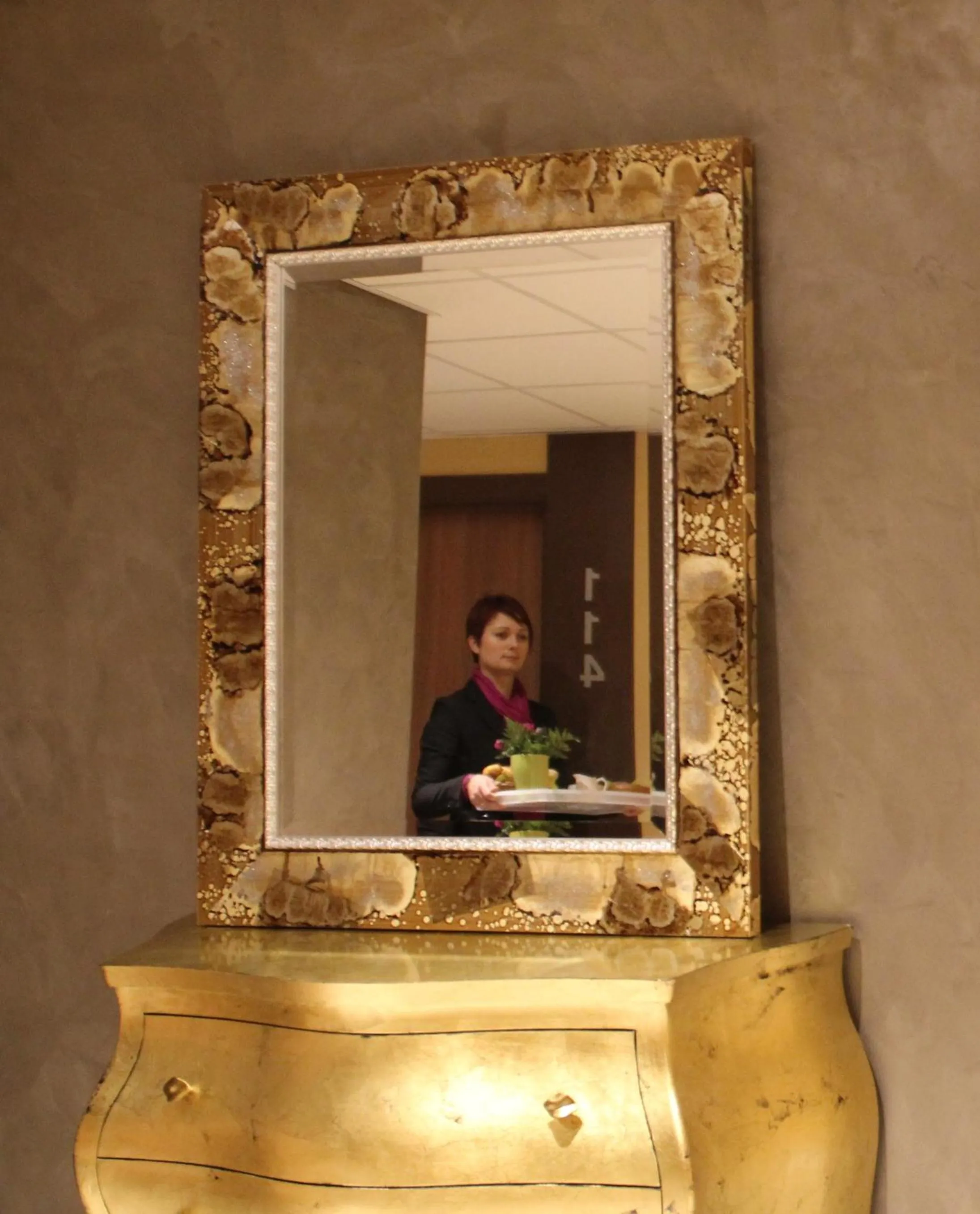 Decorative detail in The Originals Boutique, Hotel l'Occitan, Aubagne