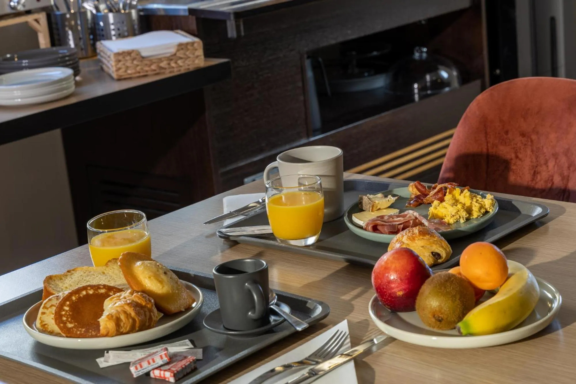 Breakfast in The Originals Boutique, Hotel l'Occitan, Aubagne