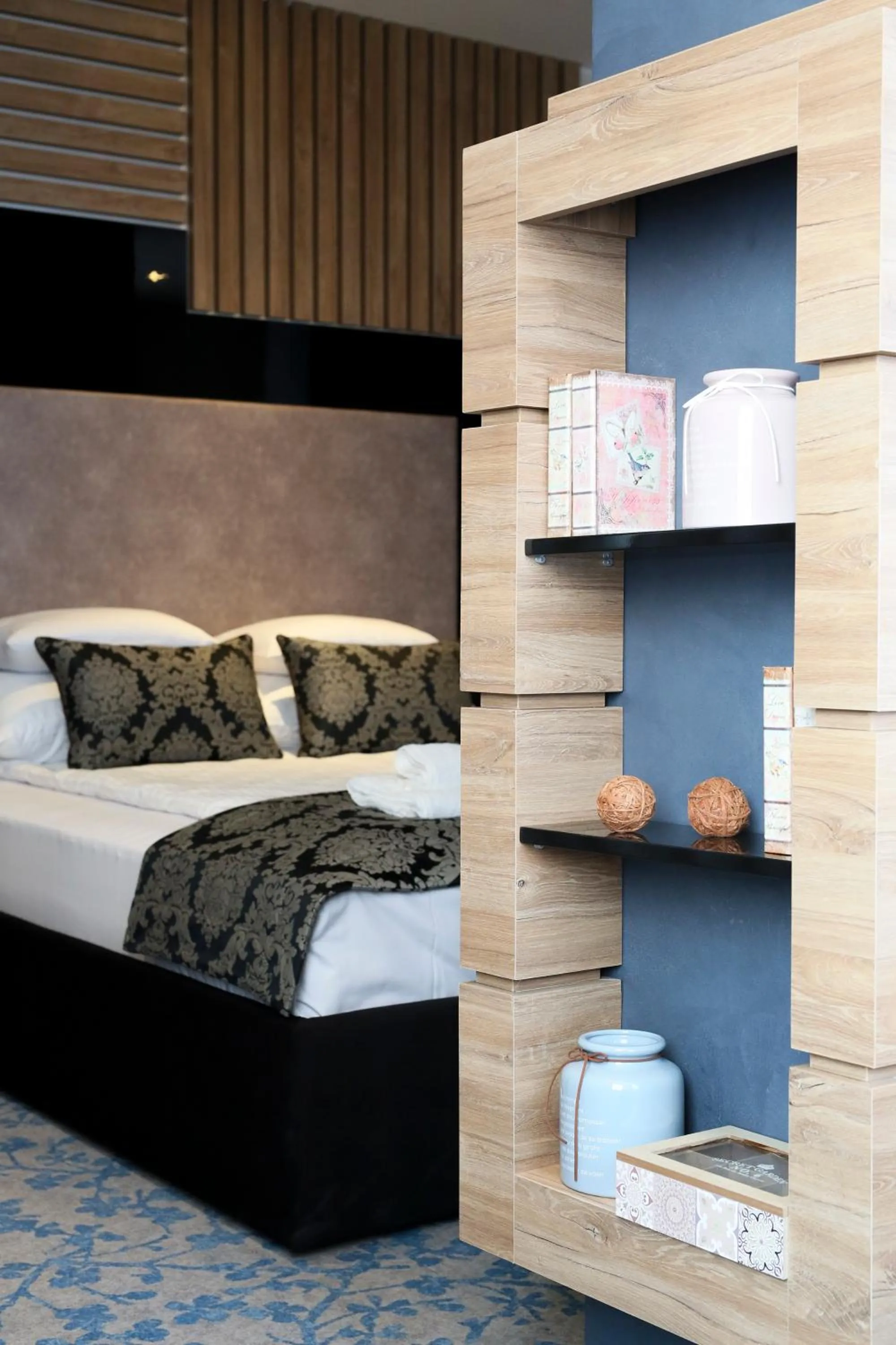 Bed in Carpe Diem Boutique Hotel