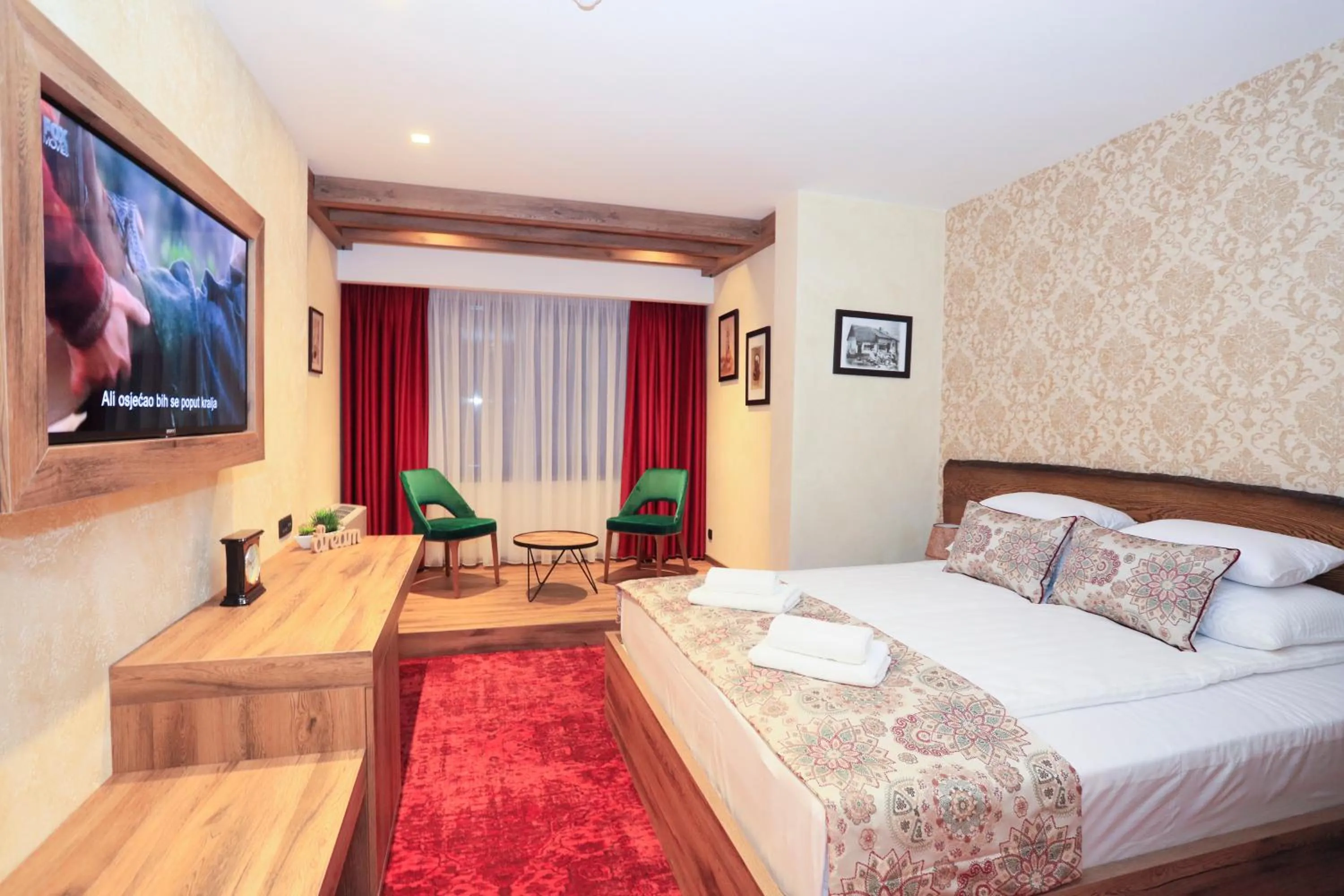 Bed in Carpe Diem Boutique Hotel