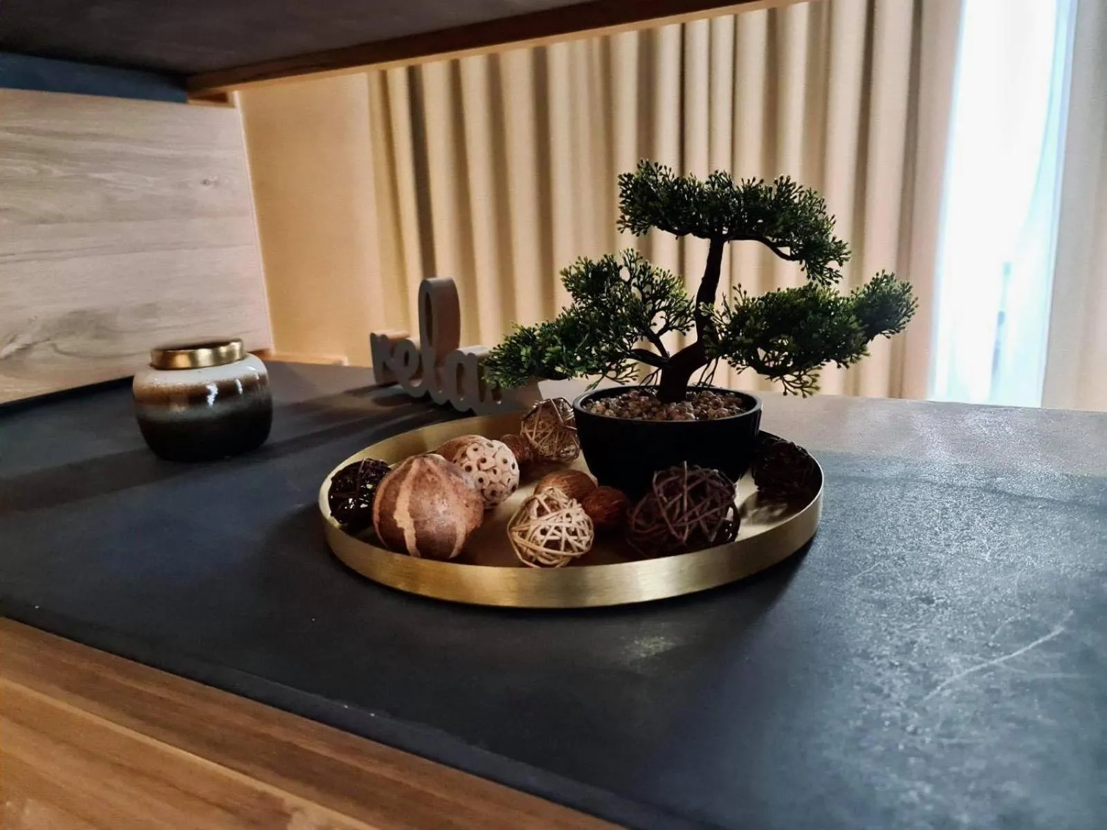 Decorative detail in Carpe Diem Boutique Hotel