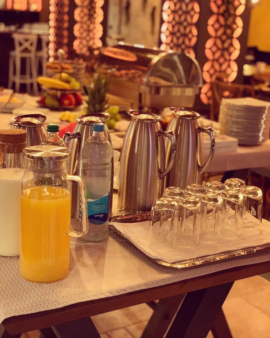 Food and drinks in Carpe Diem Boutique Hotel