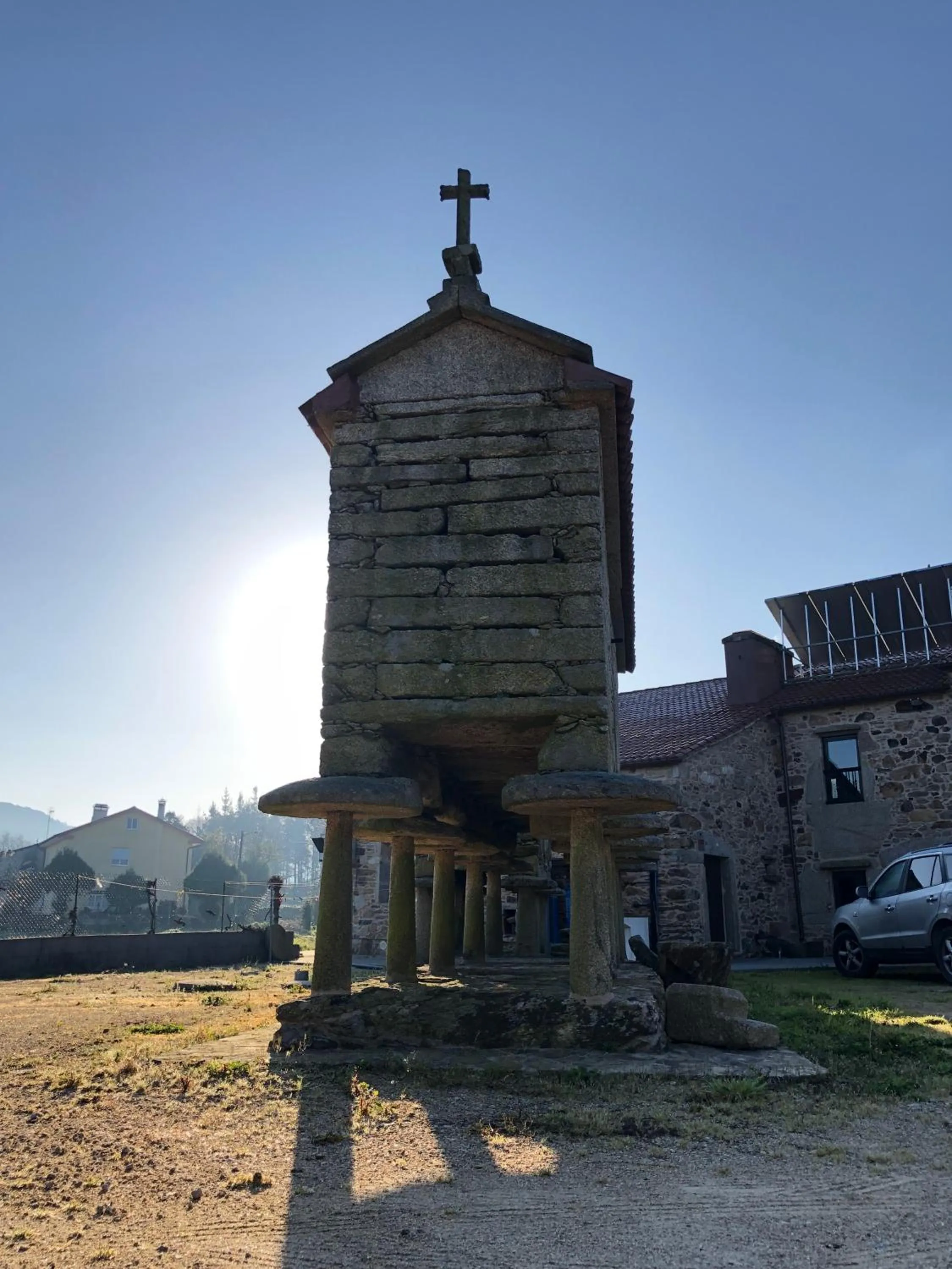 Property building in Albergue Ponte Olveira