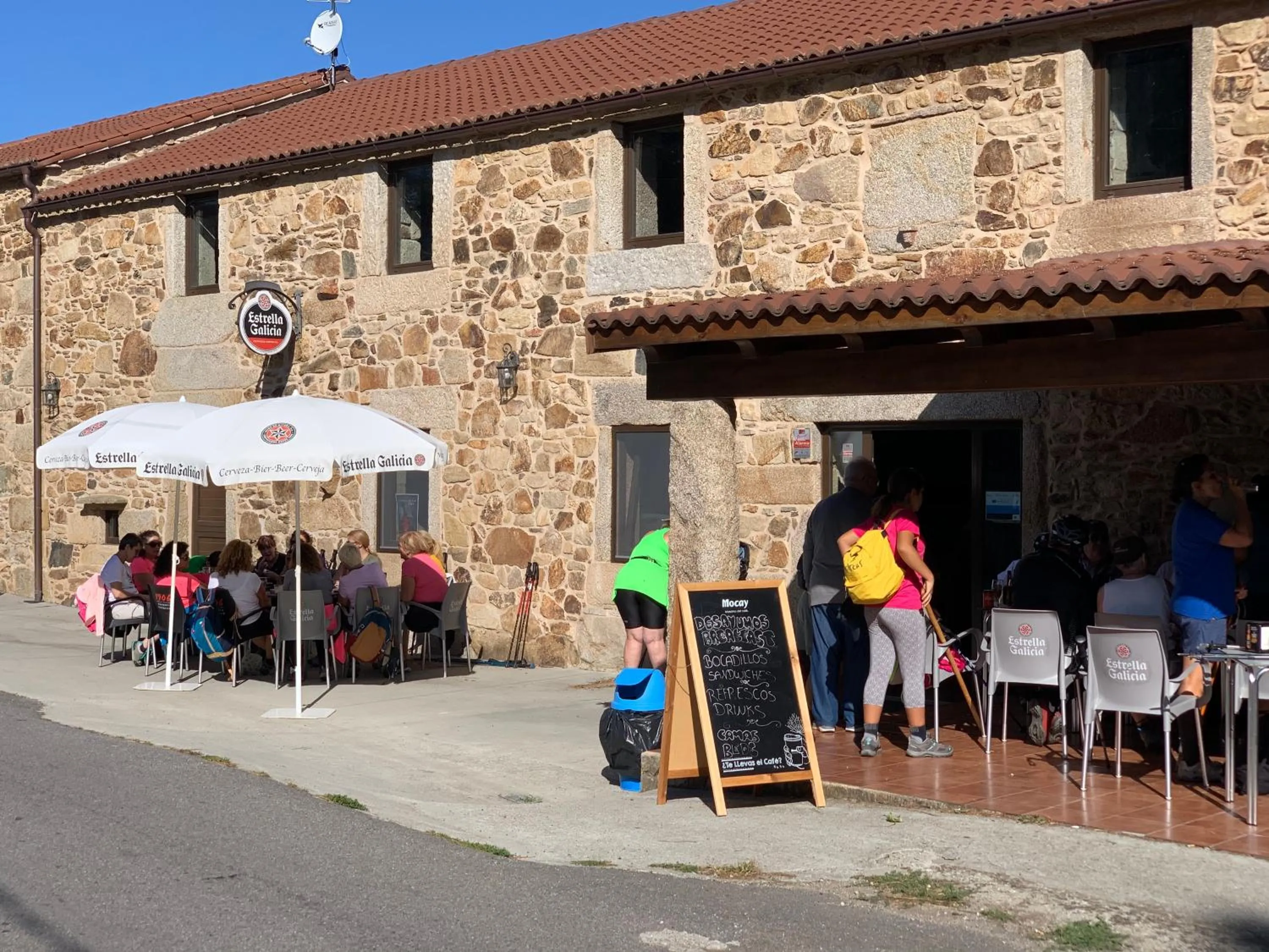 People in Albergue Ponte Olveira