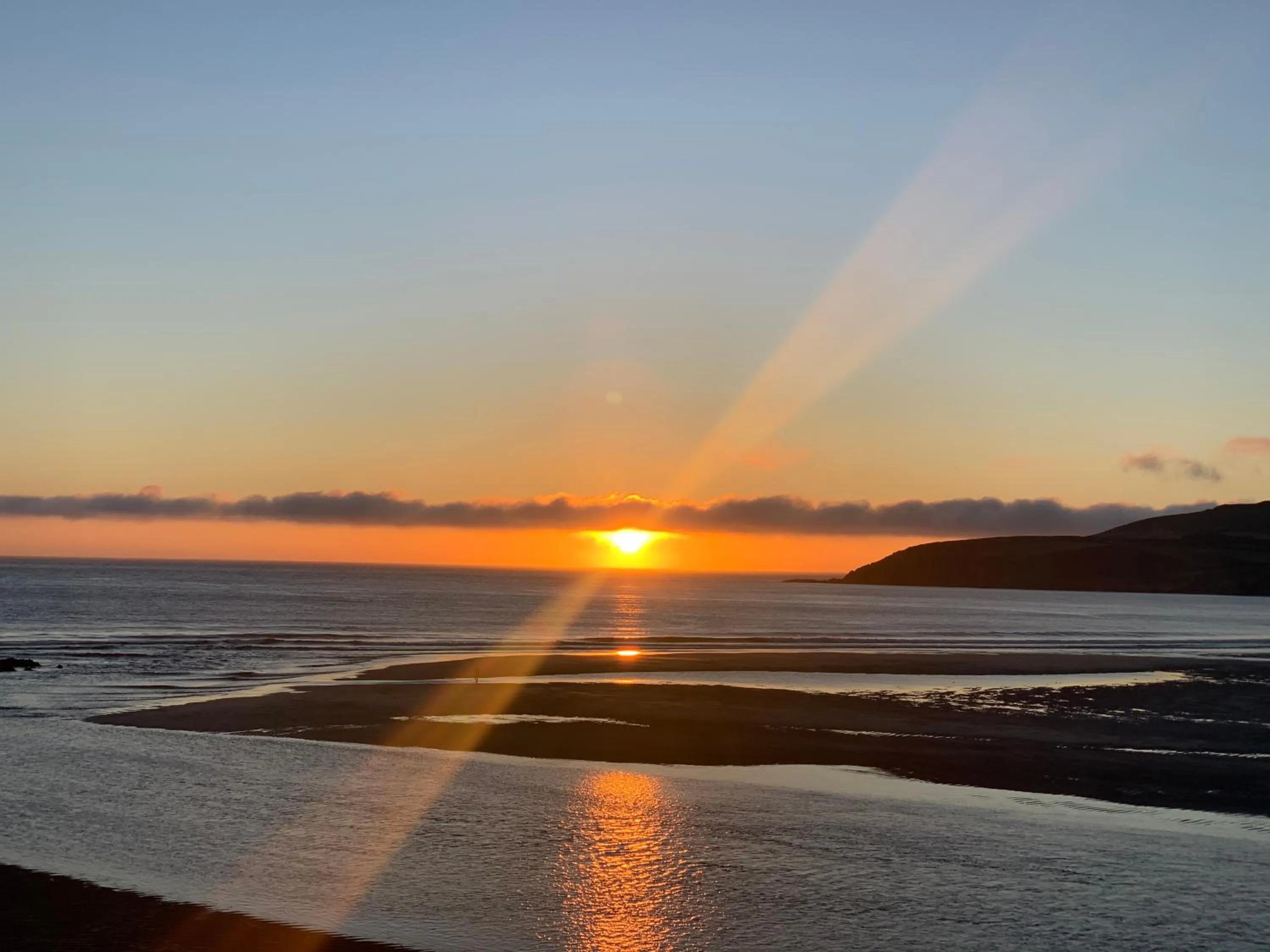 Beach in Albergue Ponte Olveira