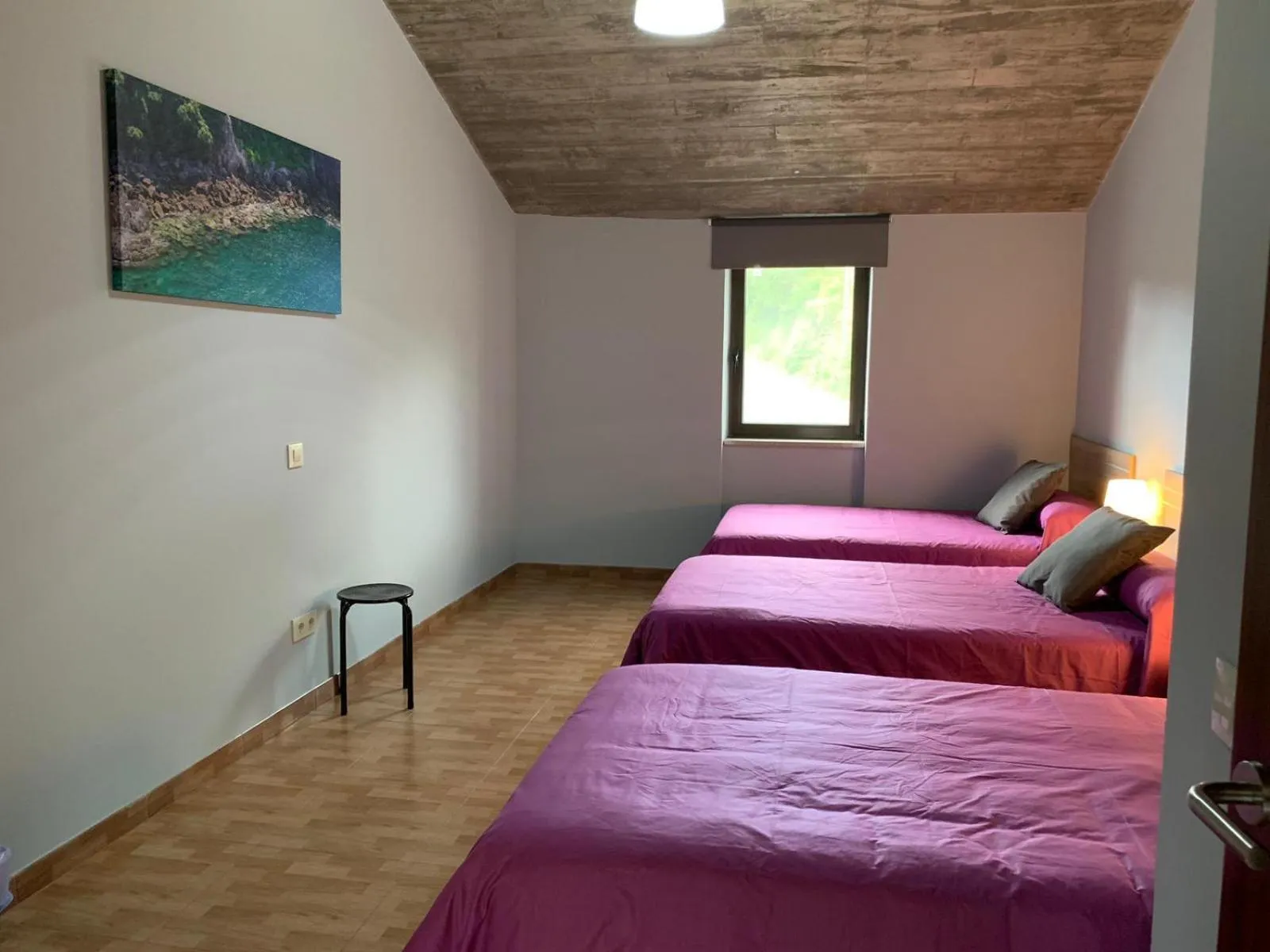 Bedroom in Albergue Ponte Olveira