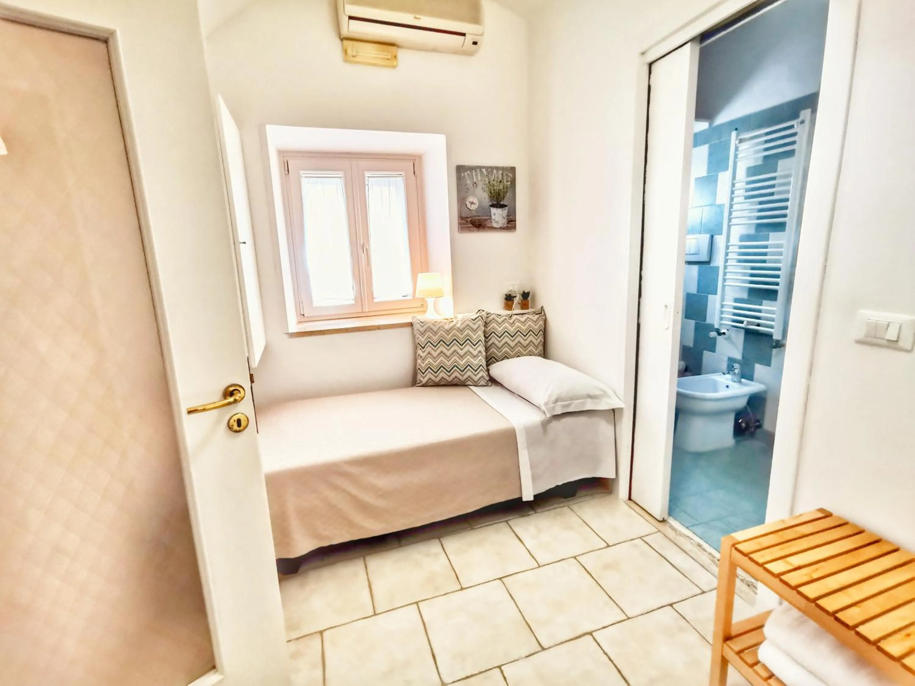 Bed in Carpe Diem B&B e Case Vacanza