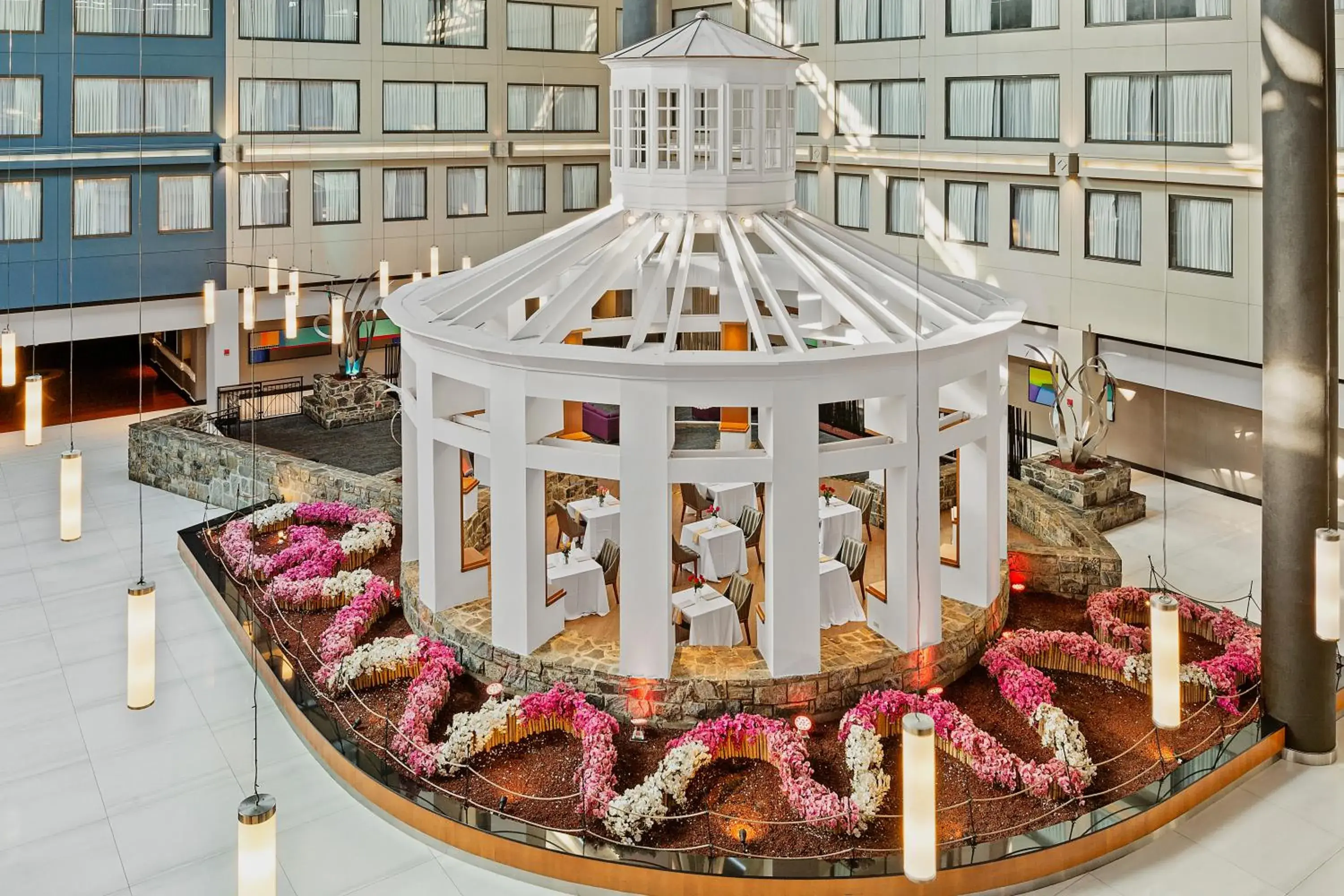 Lobby or reception in The Armon Stamford Hotel & Conference Center Lobby or reception in The Armon Stamford Hotel & Conference Center