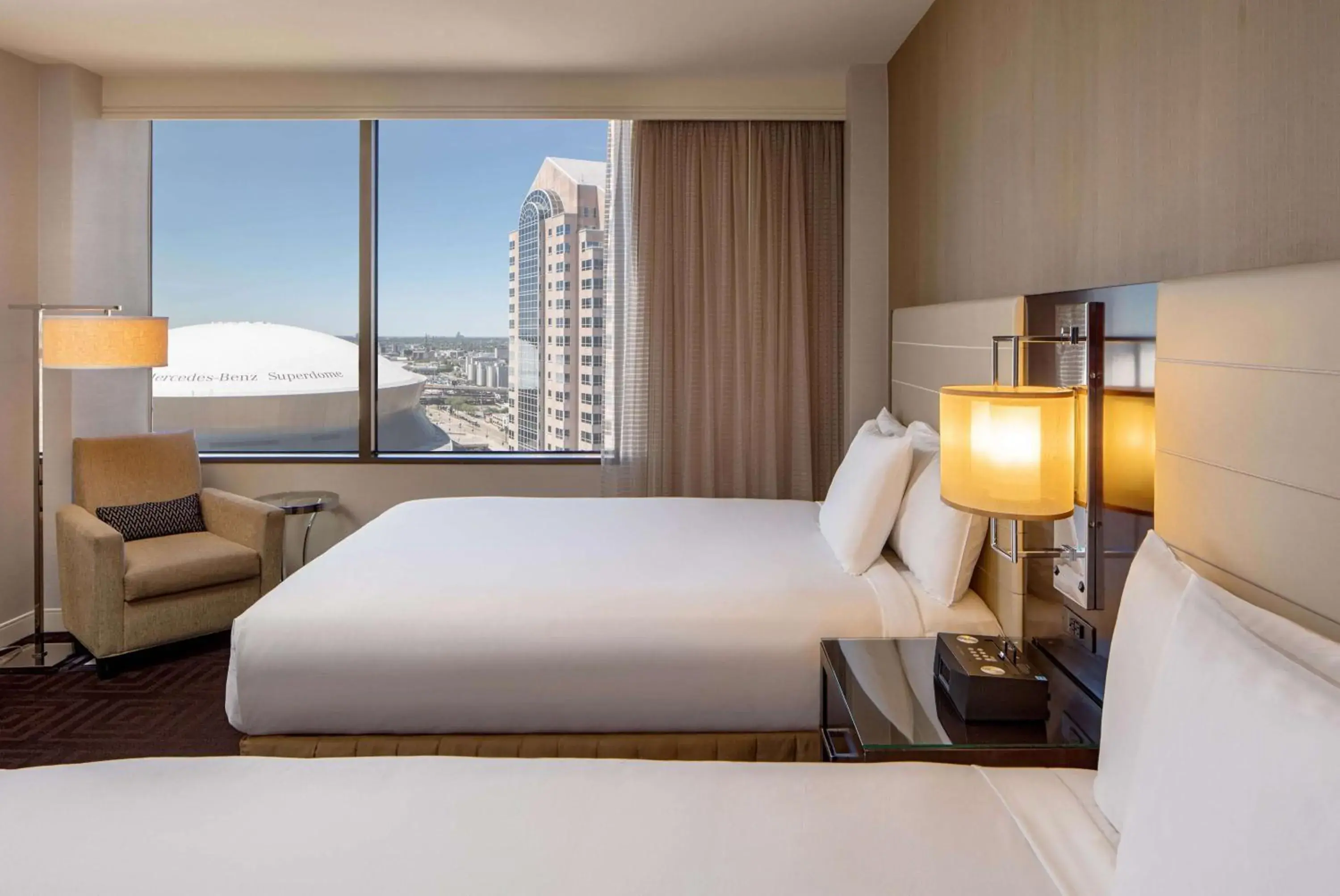 Bedroom, Bed in Hyatt Regency New Orleans Bedroom, Bed in Hyatt Regency New Orleans