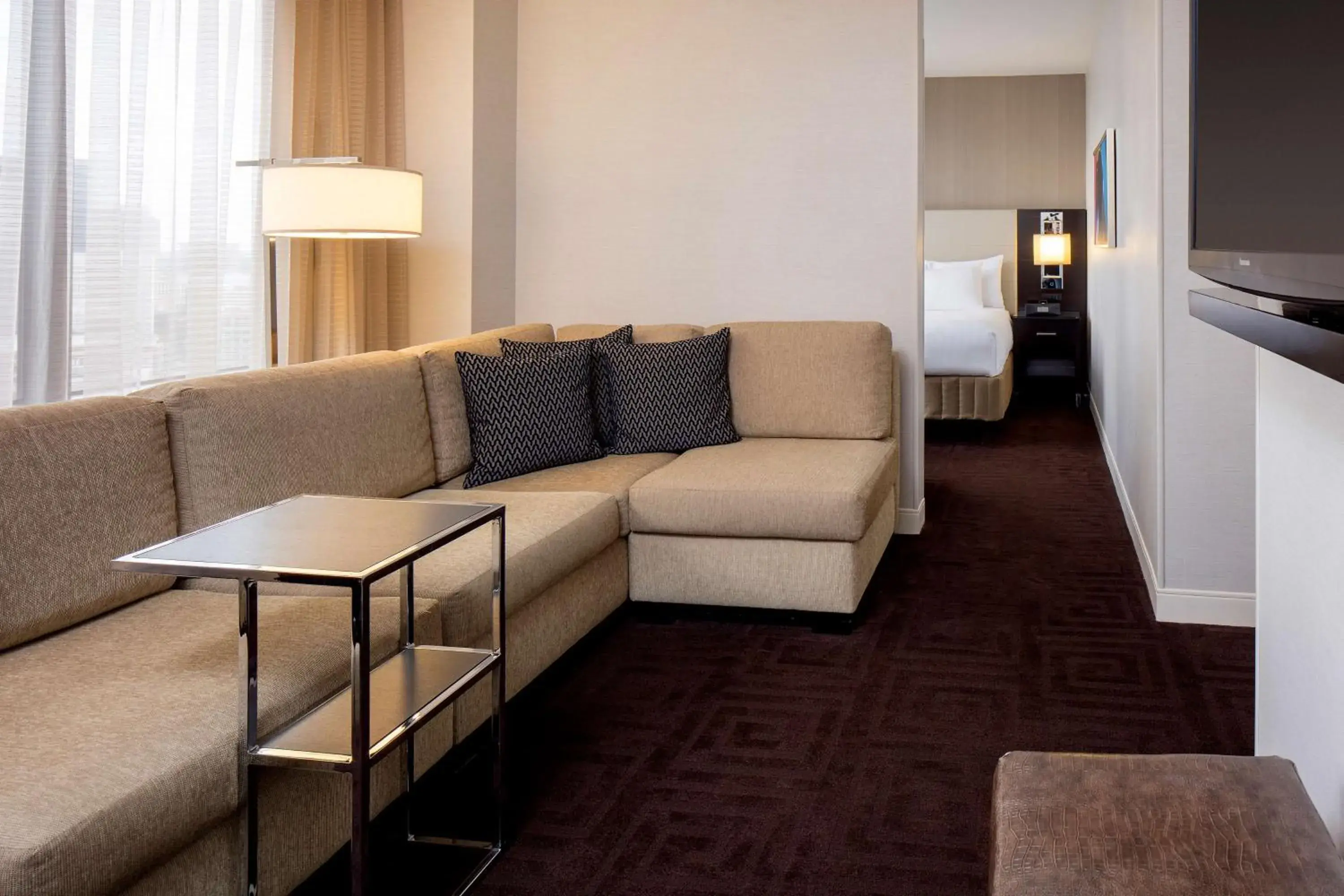 Photo of the whole room in Hyatt Regency New Orleans Photo of the whole room in Hyatt Regency New Orleans