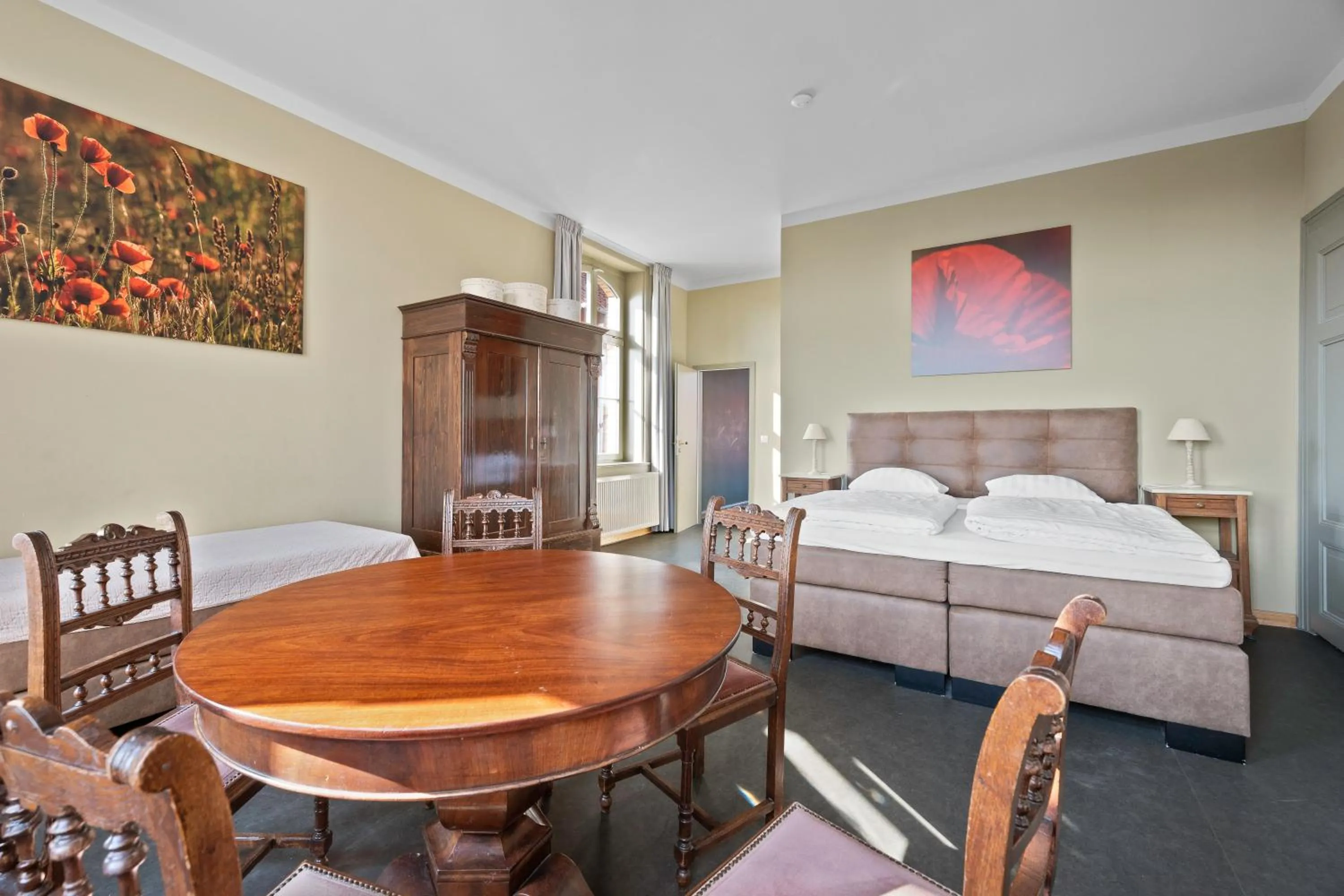 Bed in Villa Bianca am Huy