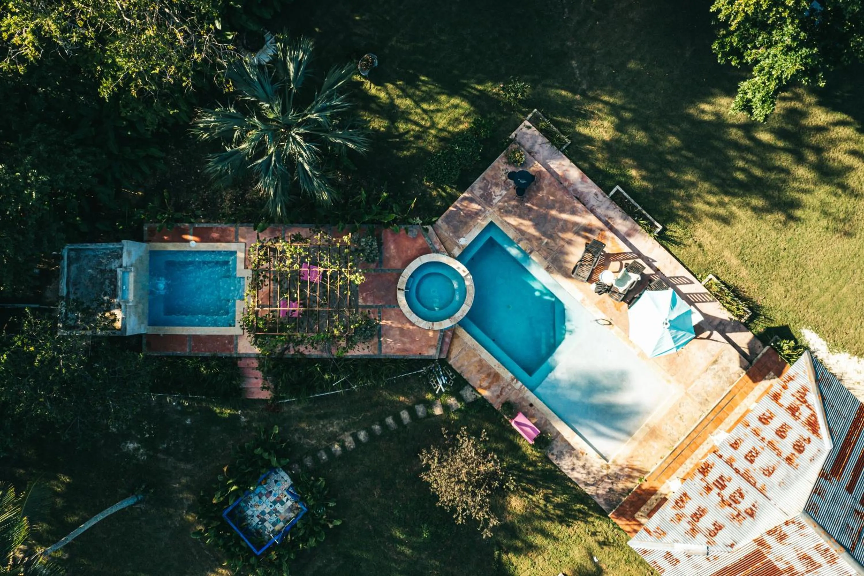Bird's eye view in Campito Loving