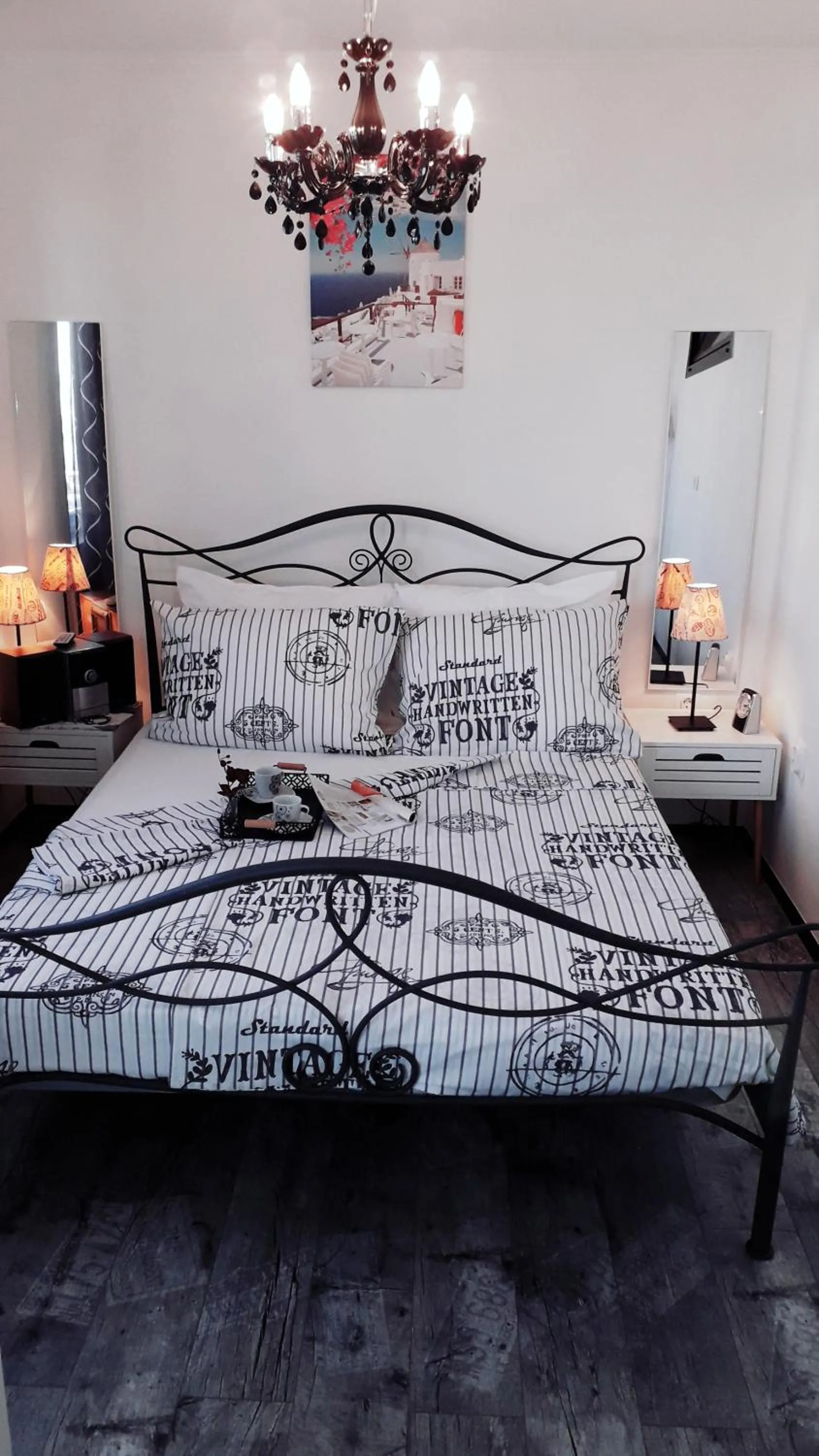 Bed in Apartment Stella