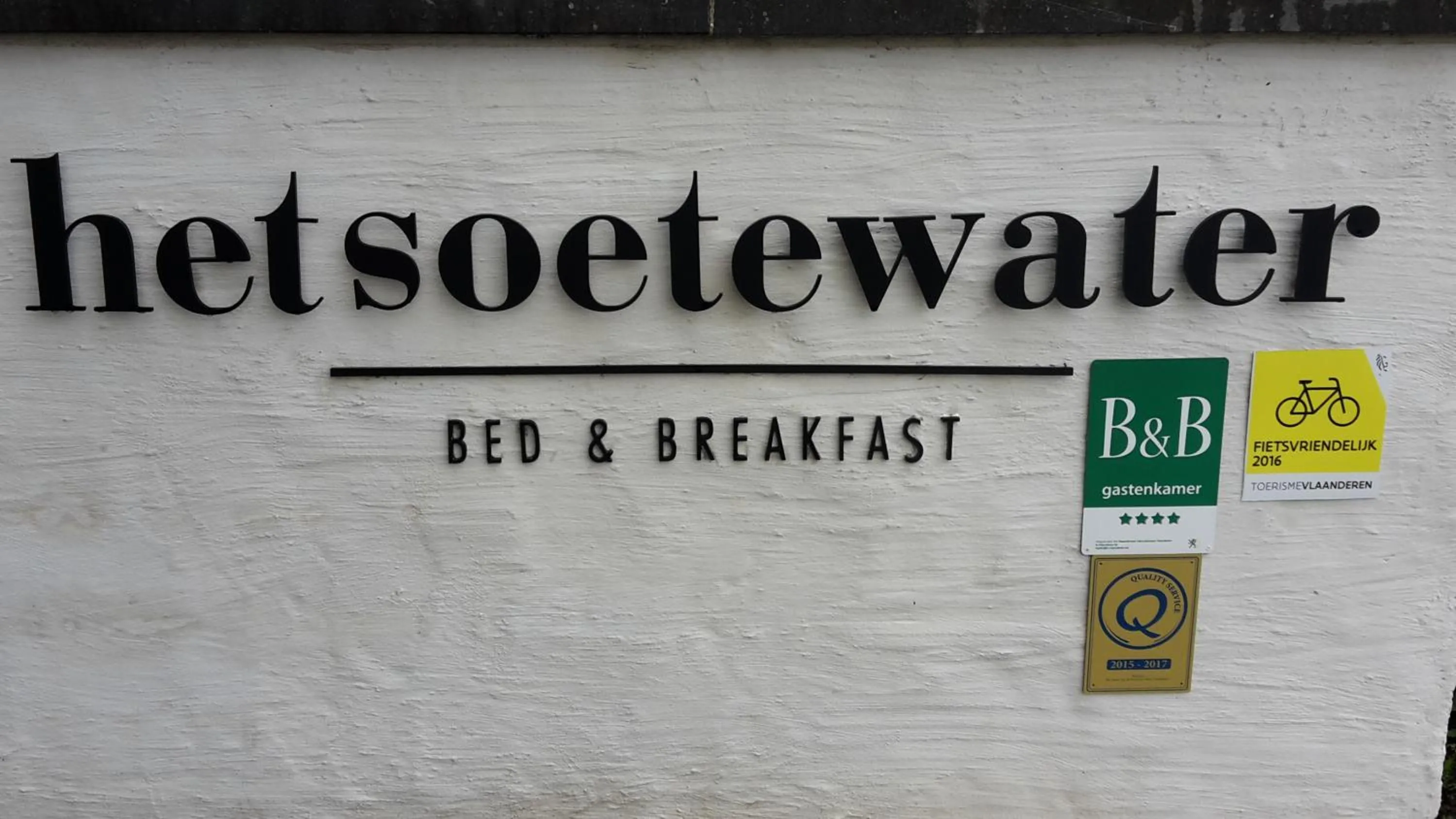 Property logo or sign in B&B Het Soetewater