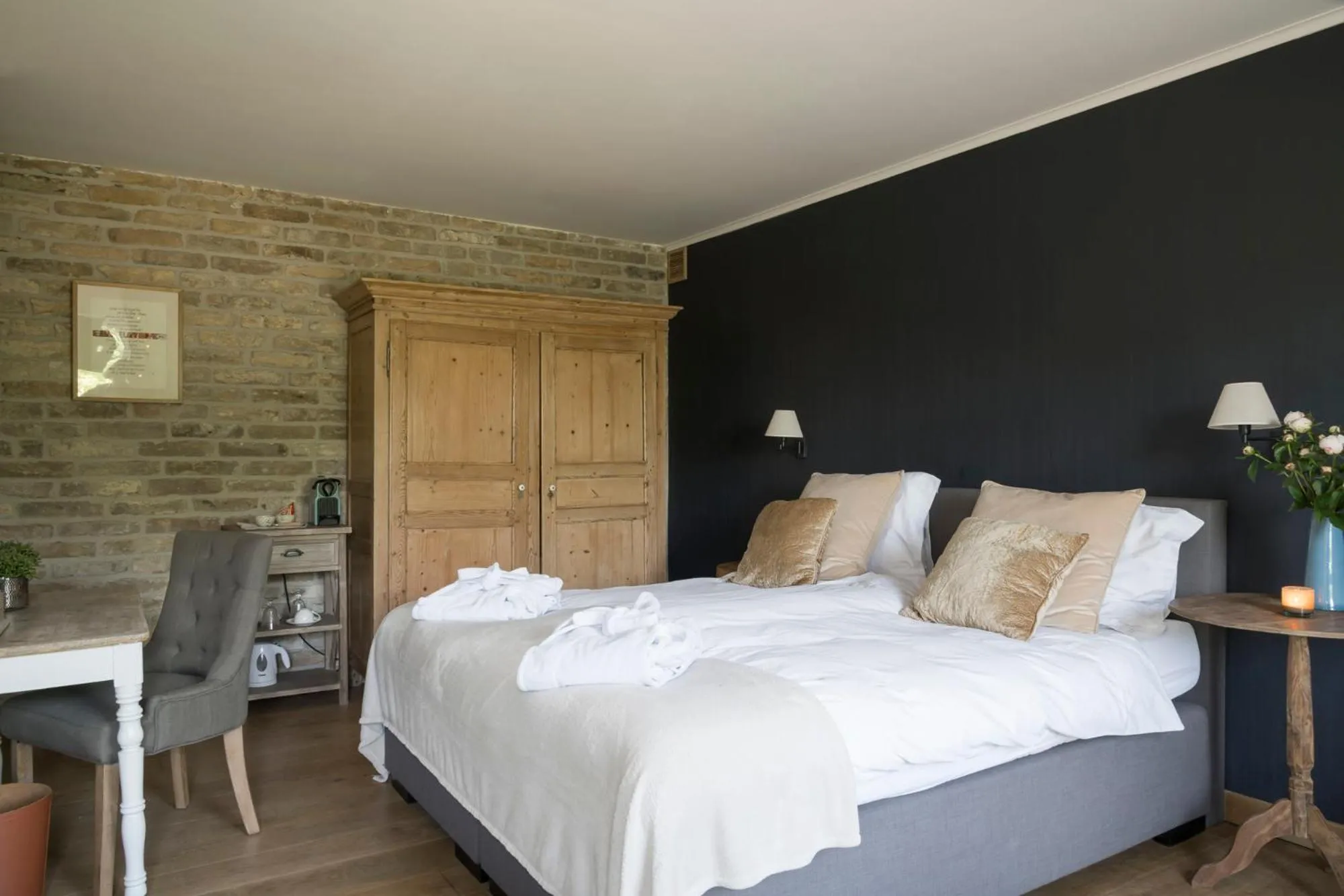 Bed in B&B Het Soetewater