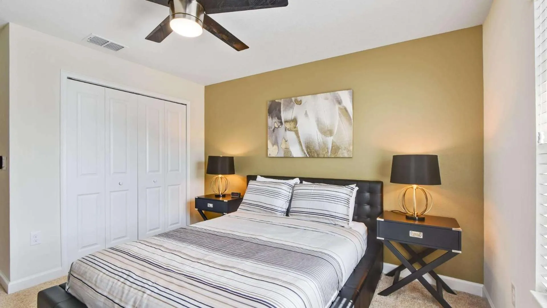 Bedroom, Bed in Regal Splendor Villa - 4 bed at ChampionsGate