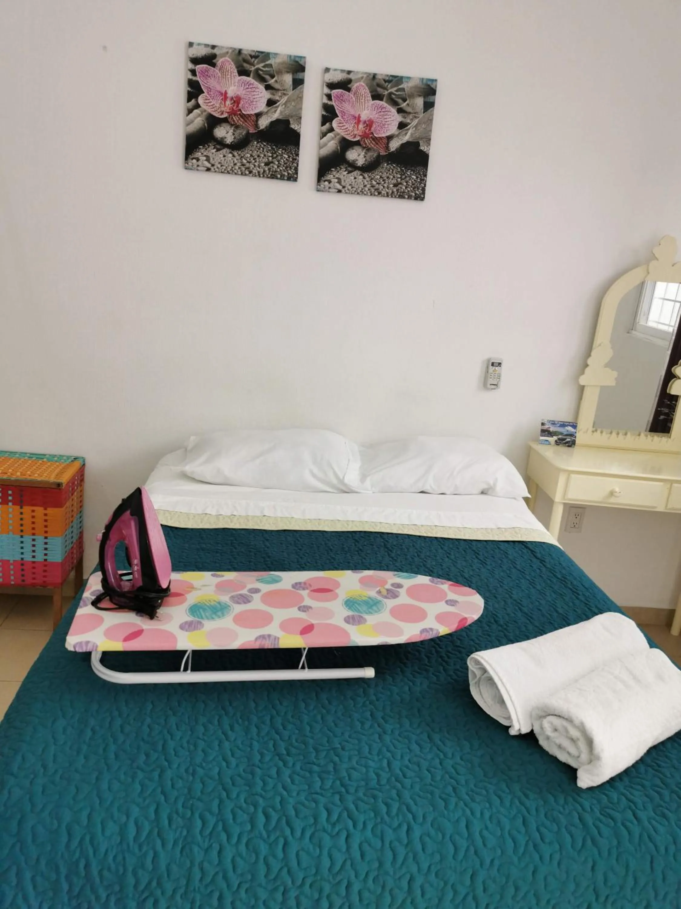 Decorative detail, Bed in Terraza Tuxtla