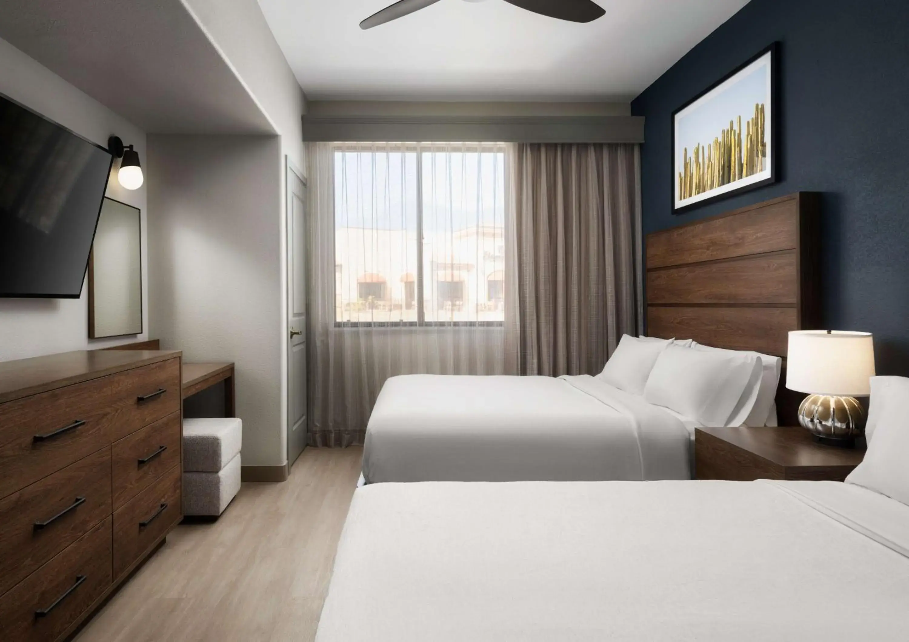 Two-Bedroom Suite with Two Queen Beds - Hearing Accessible in Embassy Suites Tucson - Paloma Village Two-Bedroom Suite with Two Queen Beds - Hearing Accessible in Embassy Suites Tucson - Paloma Village