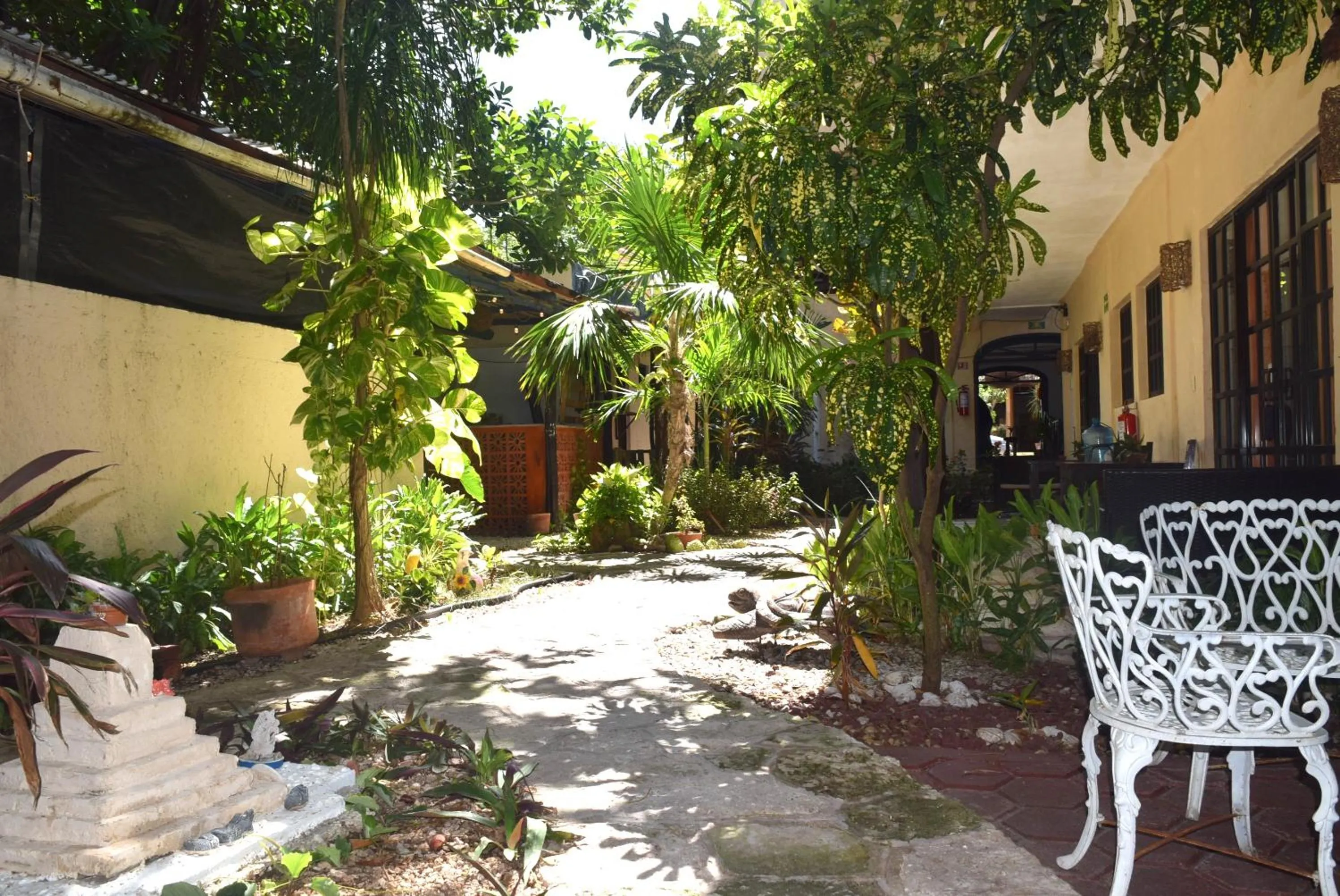 Garden in Hotel Casa el Moro