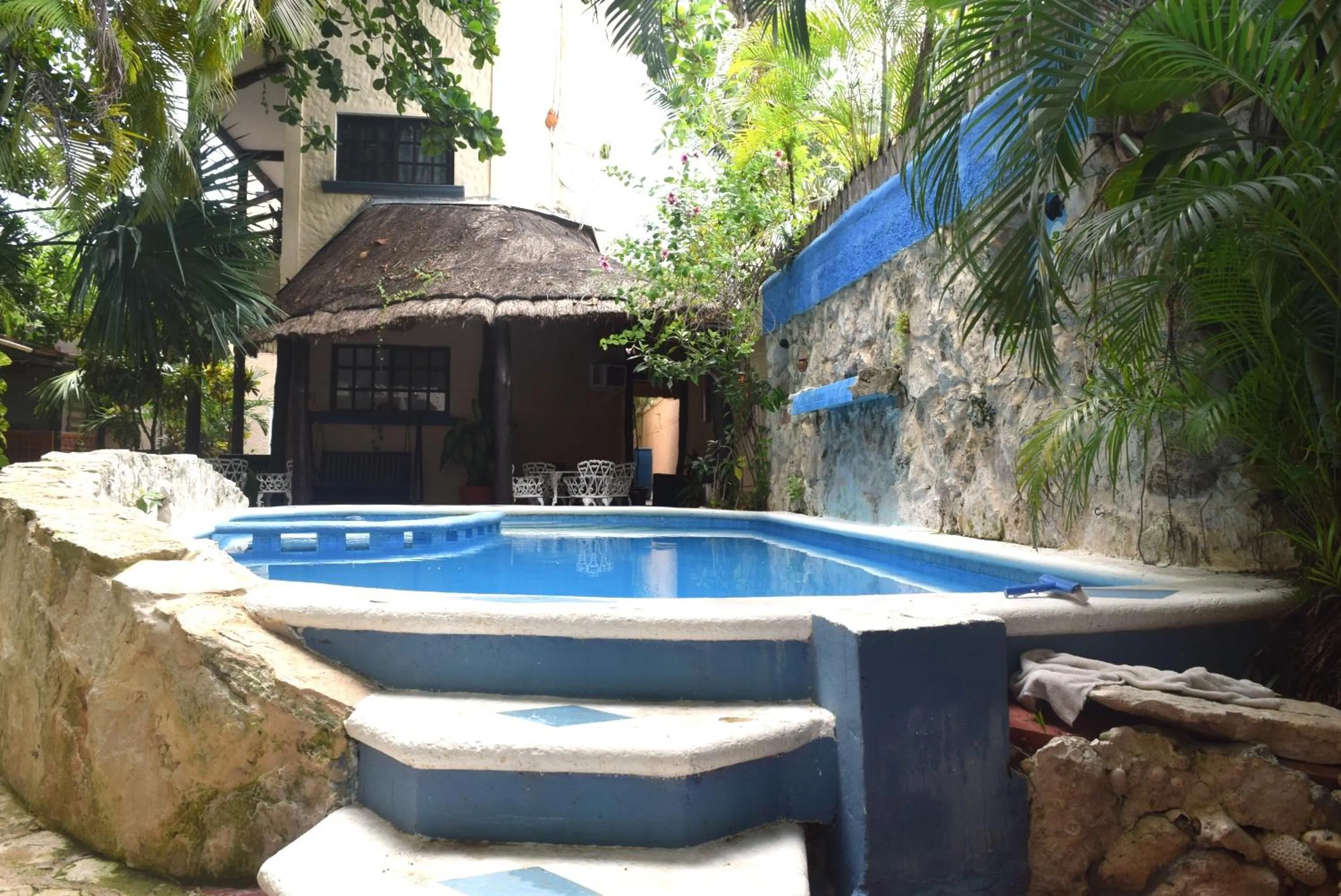 Pool view in Hotel Casa el Moro