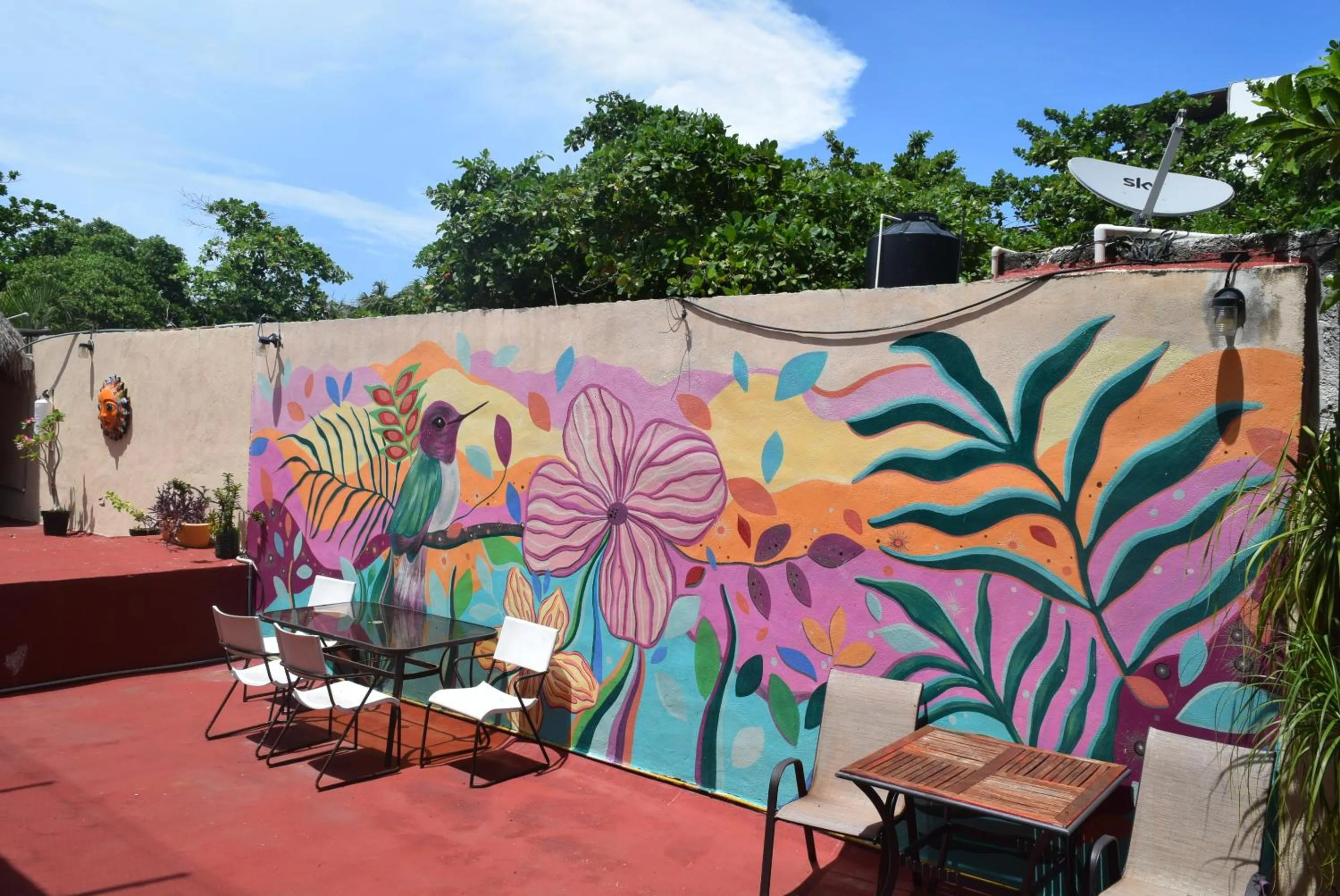 BBQ facilities in Hotel Casa el Moro