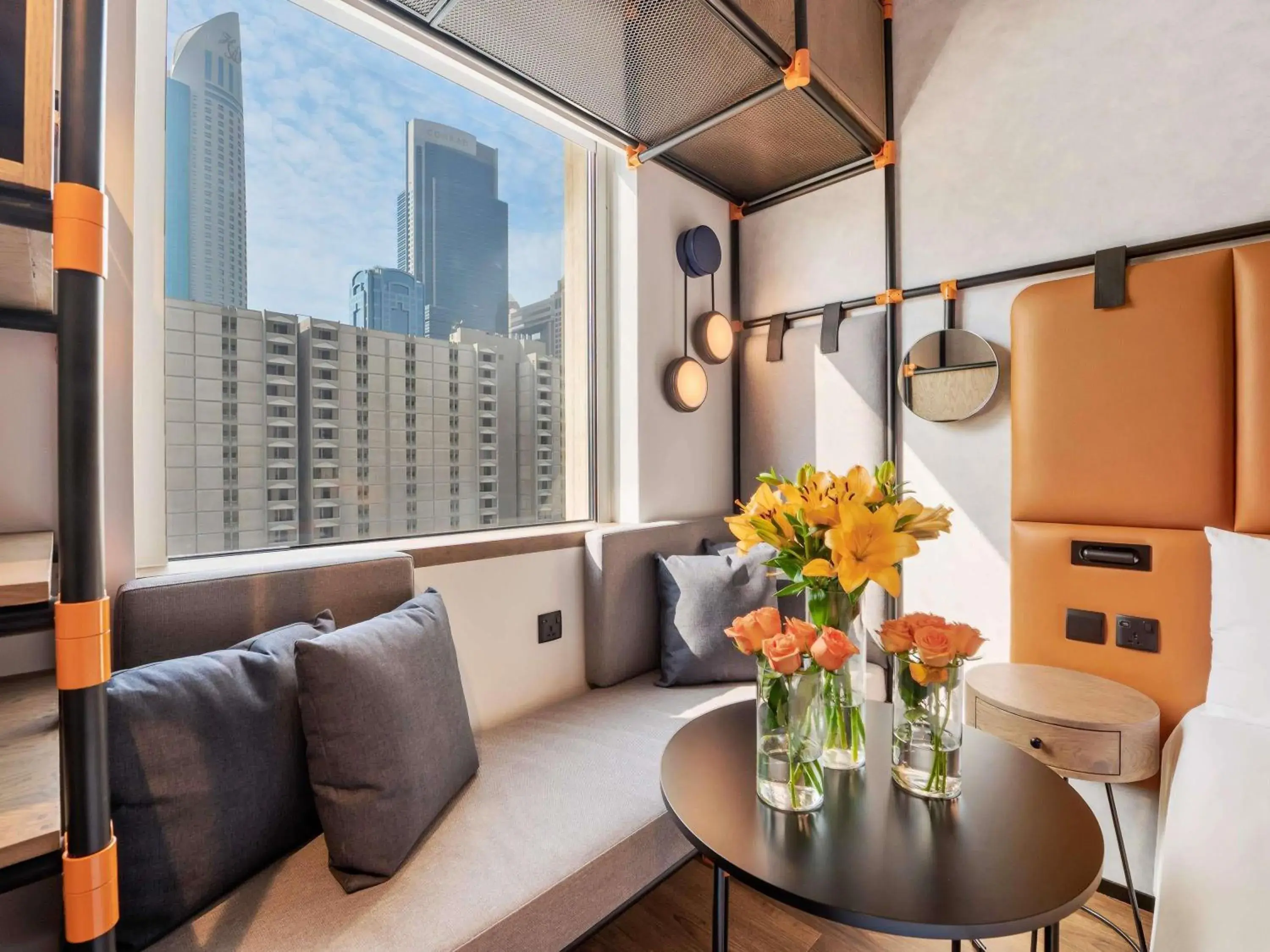 Bedroom in ibis Dubai World Trade Centre Bedroom in ibis Dubai World Trade Centre