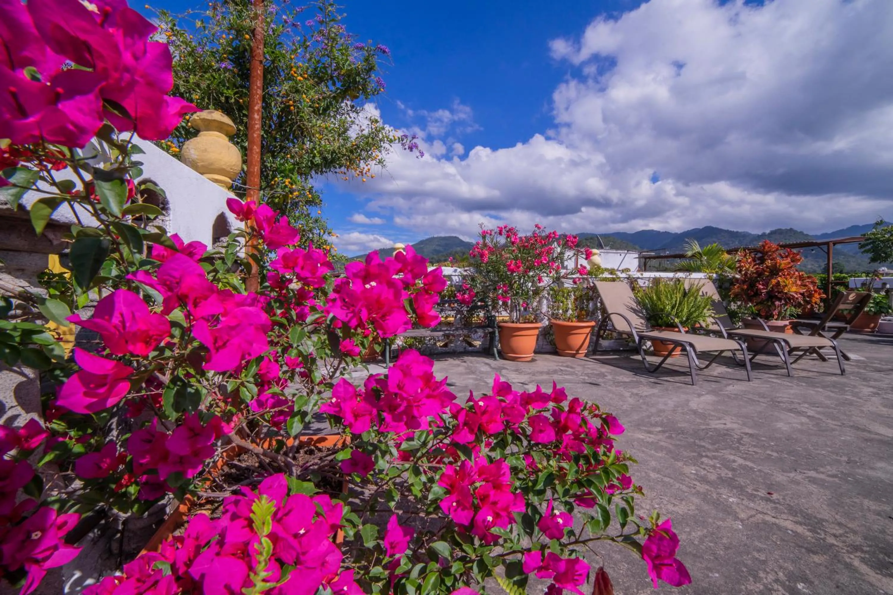 Balcony/Terrace in Hotel Gran Plaza Euromaya