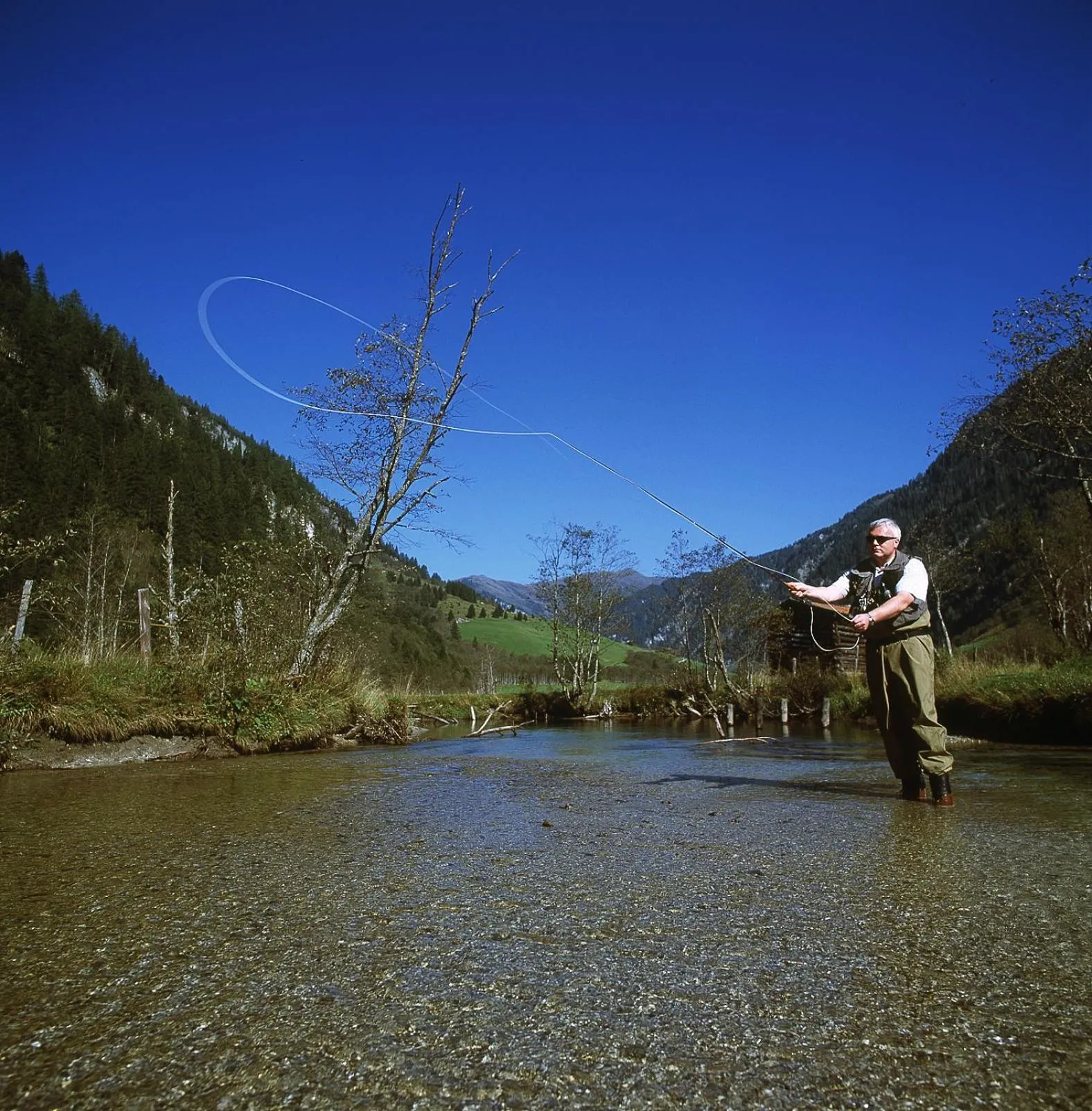 Fishing in Naturhaus Andrea