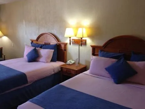 Bed in Downtowner Inn and Suites - Houston