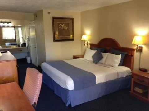 Bed in Downtowner Inn and Suites - Houston