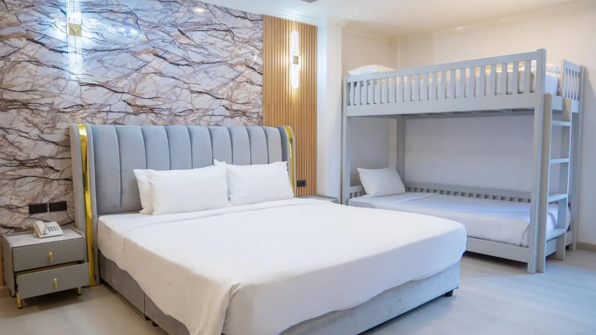 Bed in Baumanburi Hotel Patong Bed in Baumanburi Hotel Patong