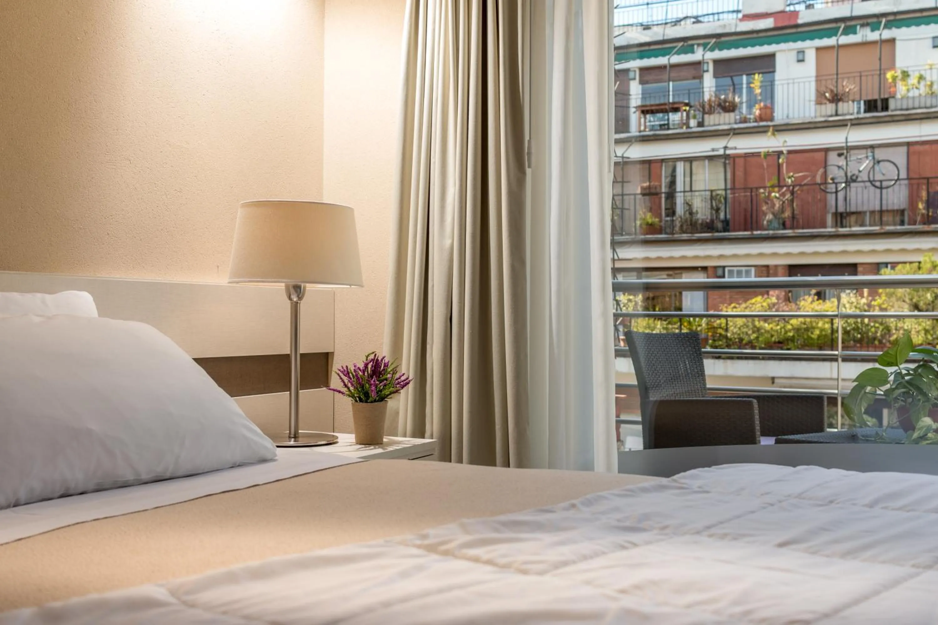 Bed in Up Recoleta Hotel