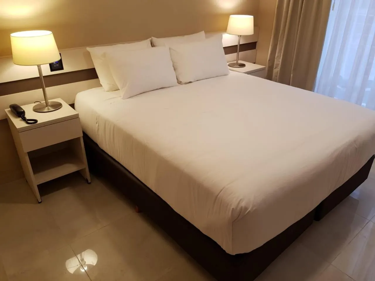 Bed in Up Recoleta Hotel