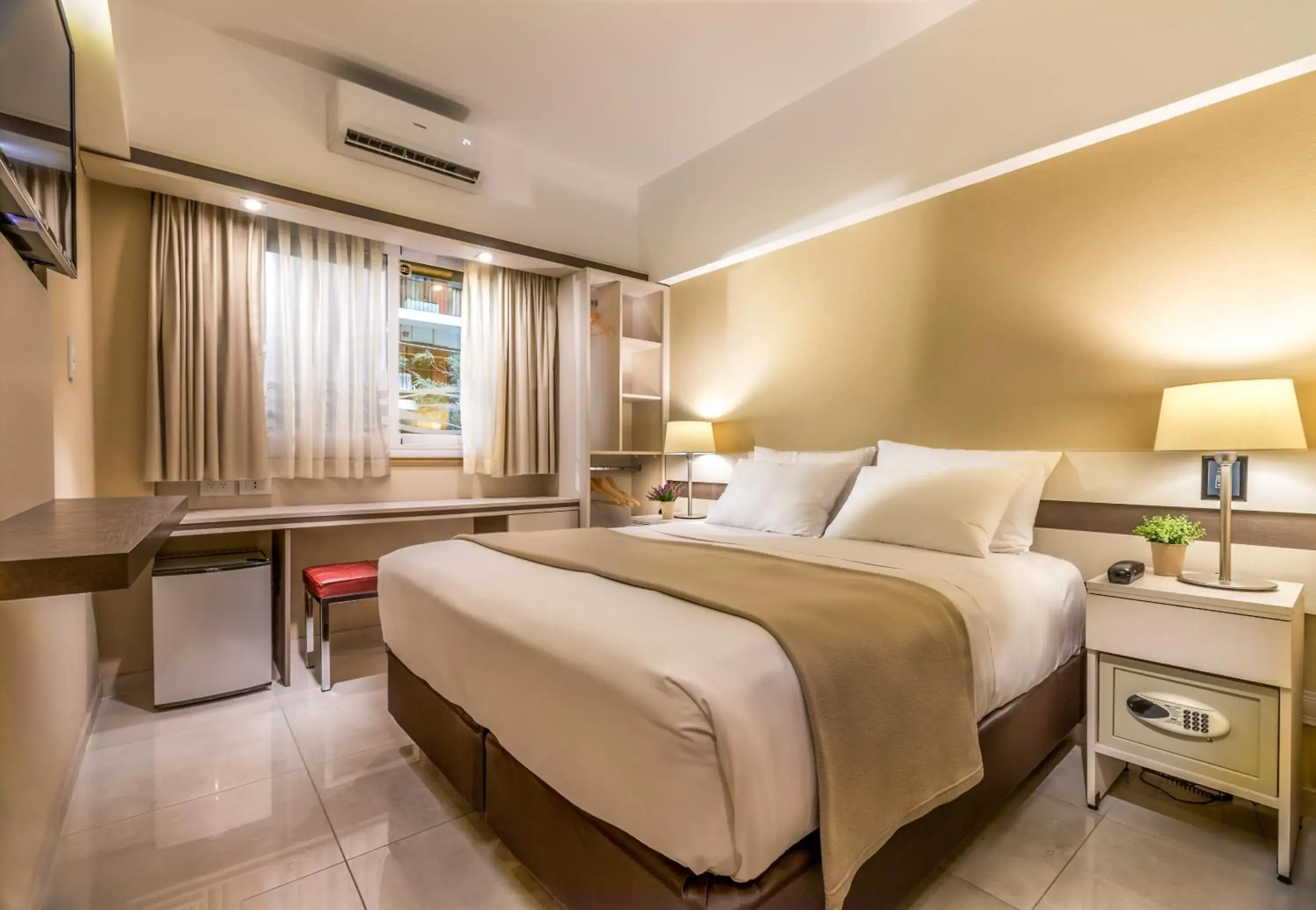 Bed in Up Recoleta Hotel Bed in Up Recoleta Hotel