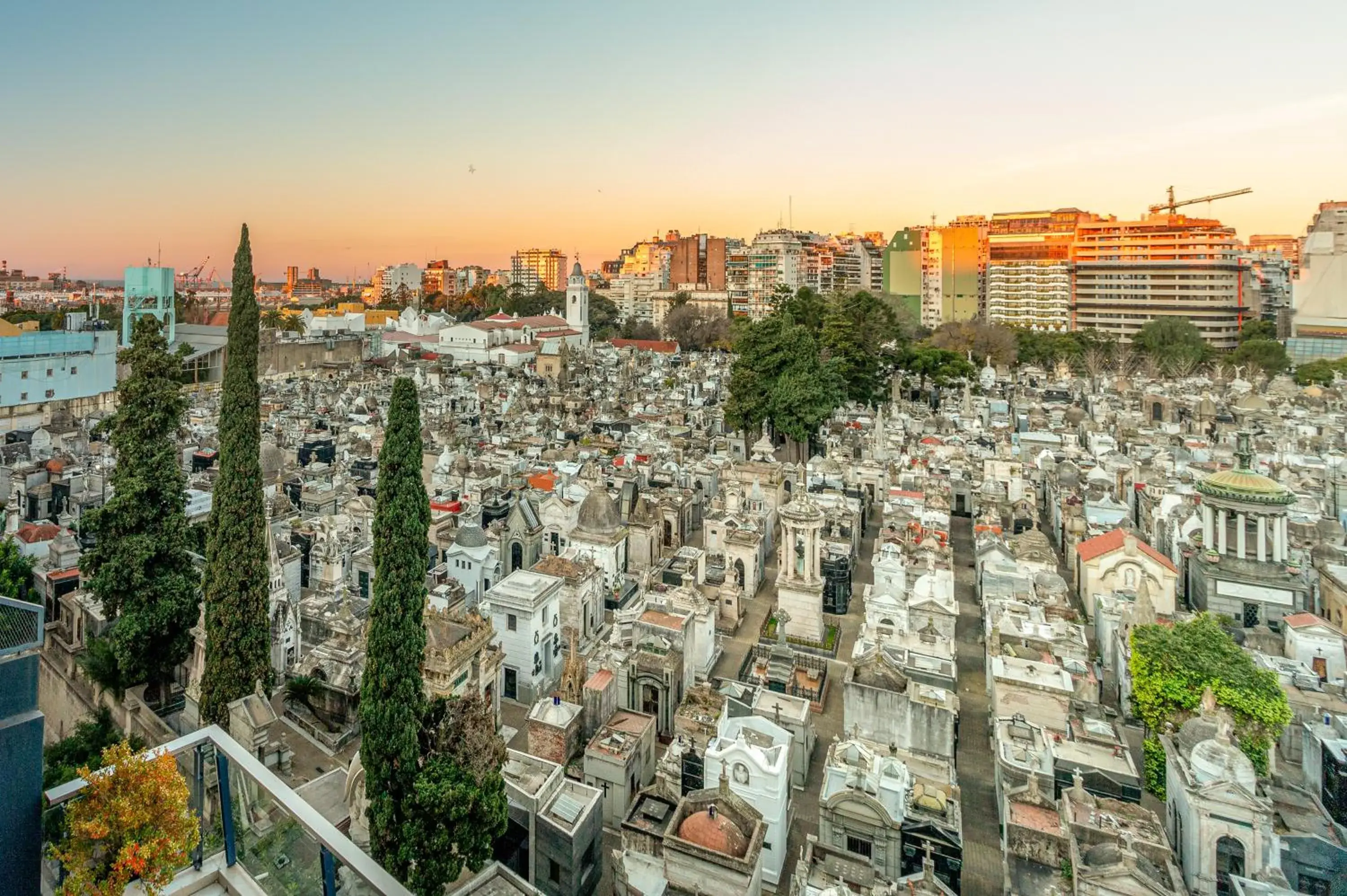 Bird's eye view in Up Recoleta Hotel Bird's eye view in Up Recoleta Hotel